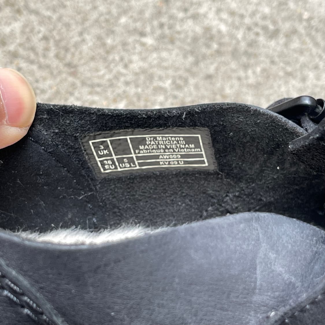 [3UK] 닥터마틴 패트리샤 III 블랙 (225~230) 상품이미지8