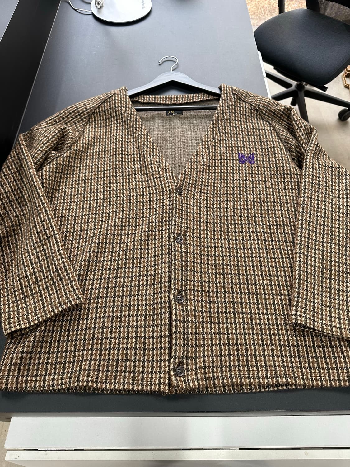 니들스 하운드투스 가디건 브라운 상품이미지5