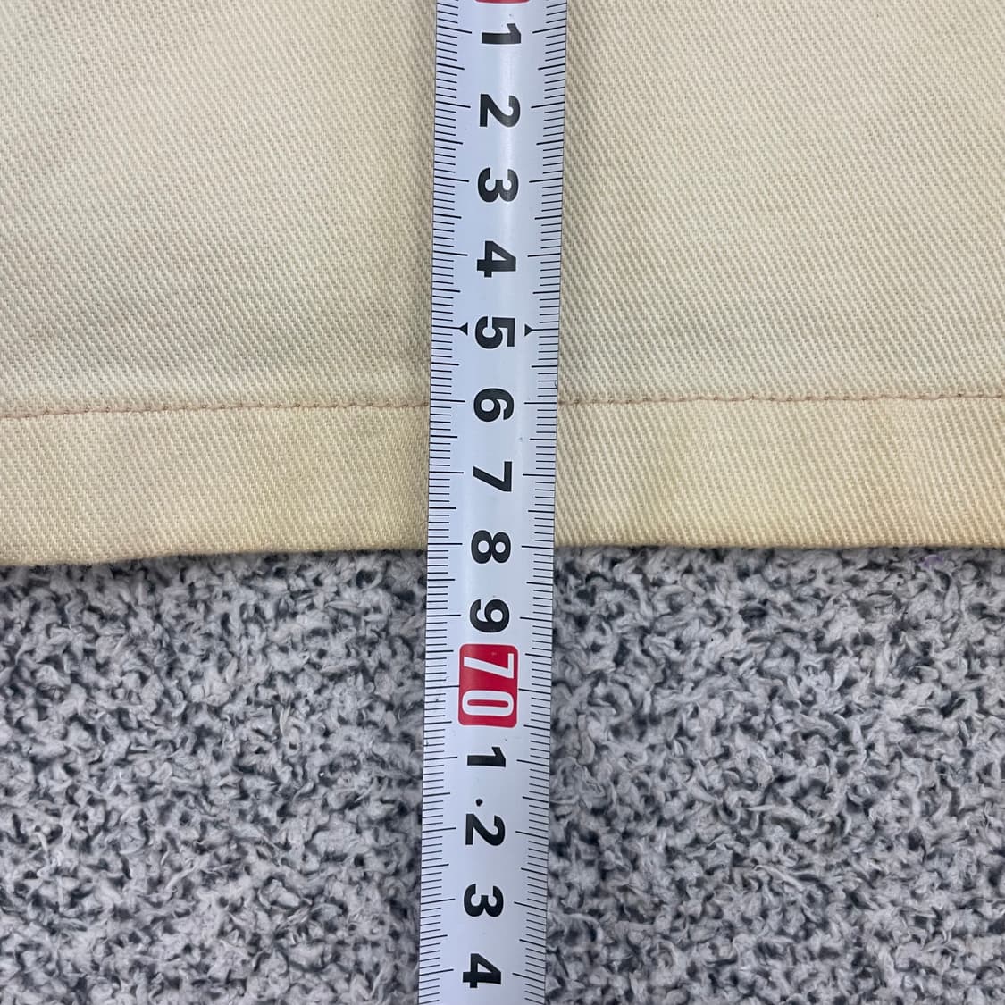 브리엘 크림 버튼 다운 라이업 코트 0105HS1 상품이미지5