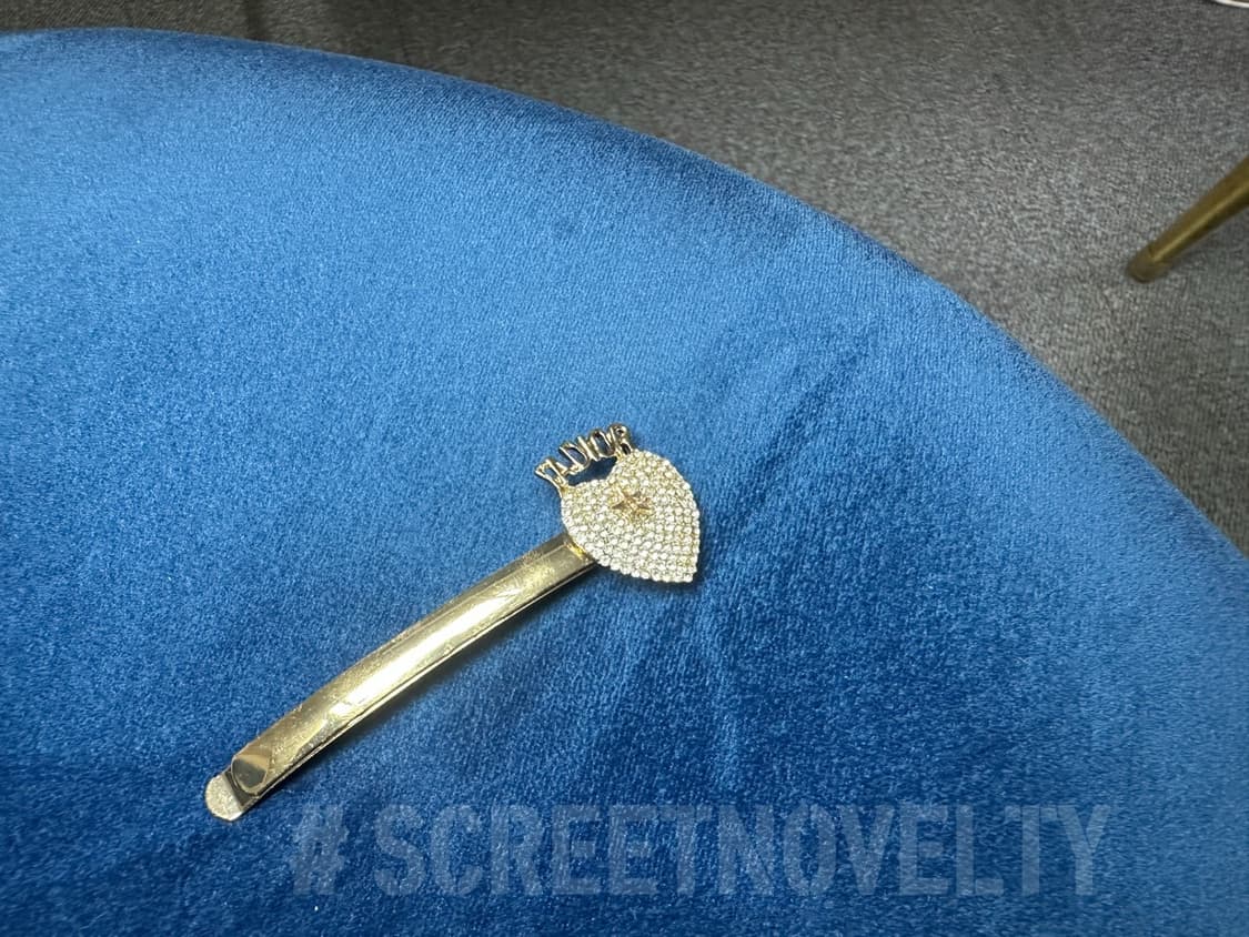 하트 골드 쟈디올 헤어핀 상품이미지4