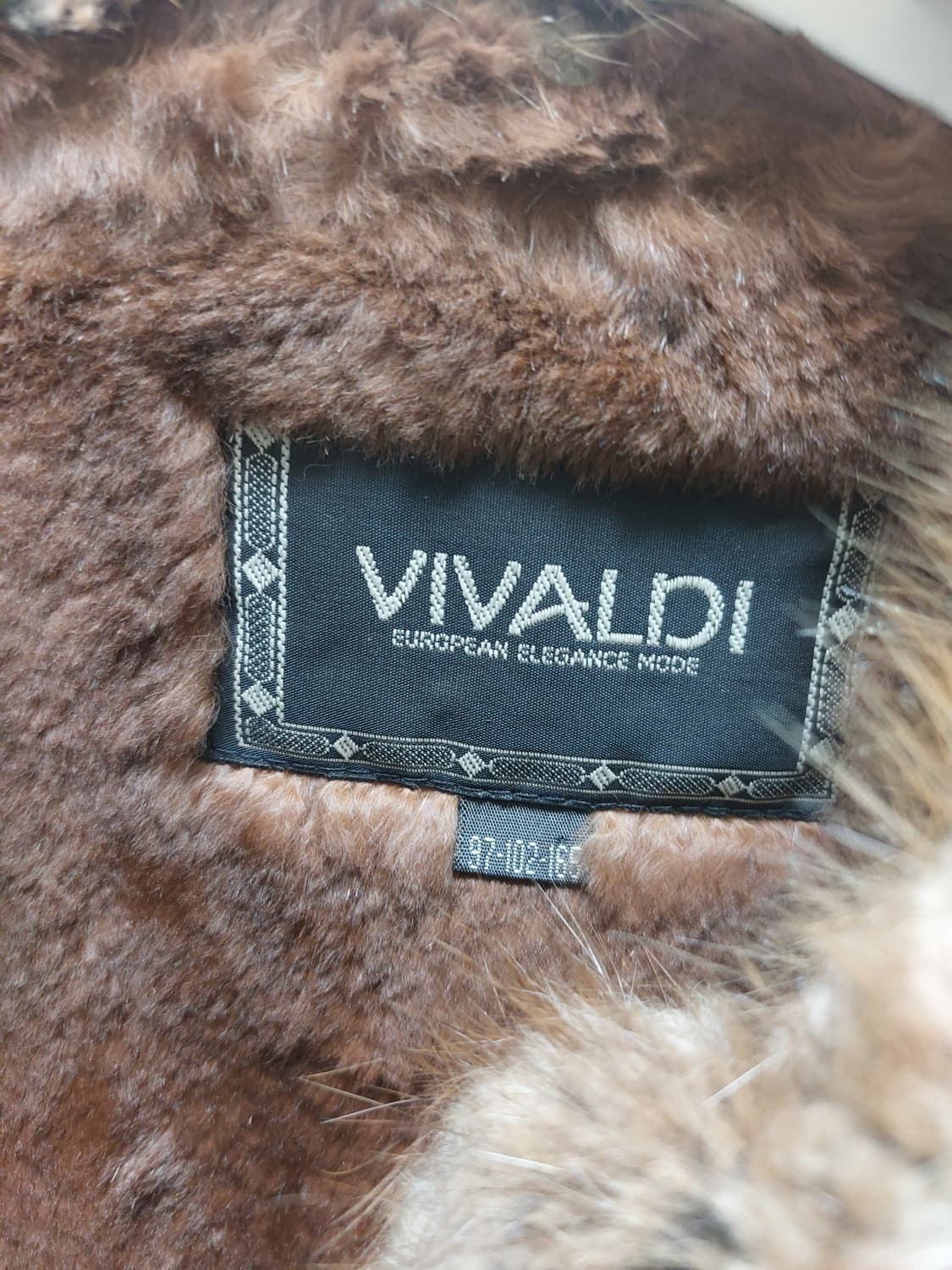 비발디 VIVALDI 빈티지 무스탕 코트 상품이미지3