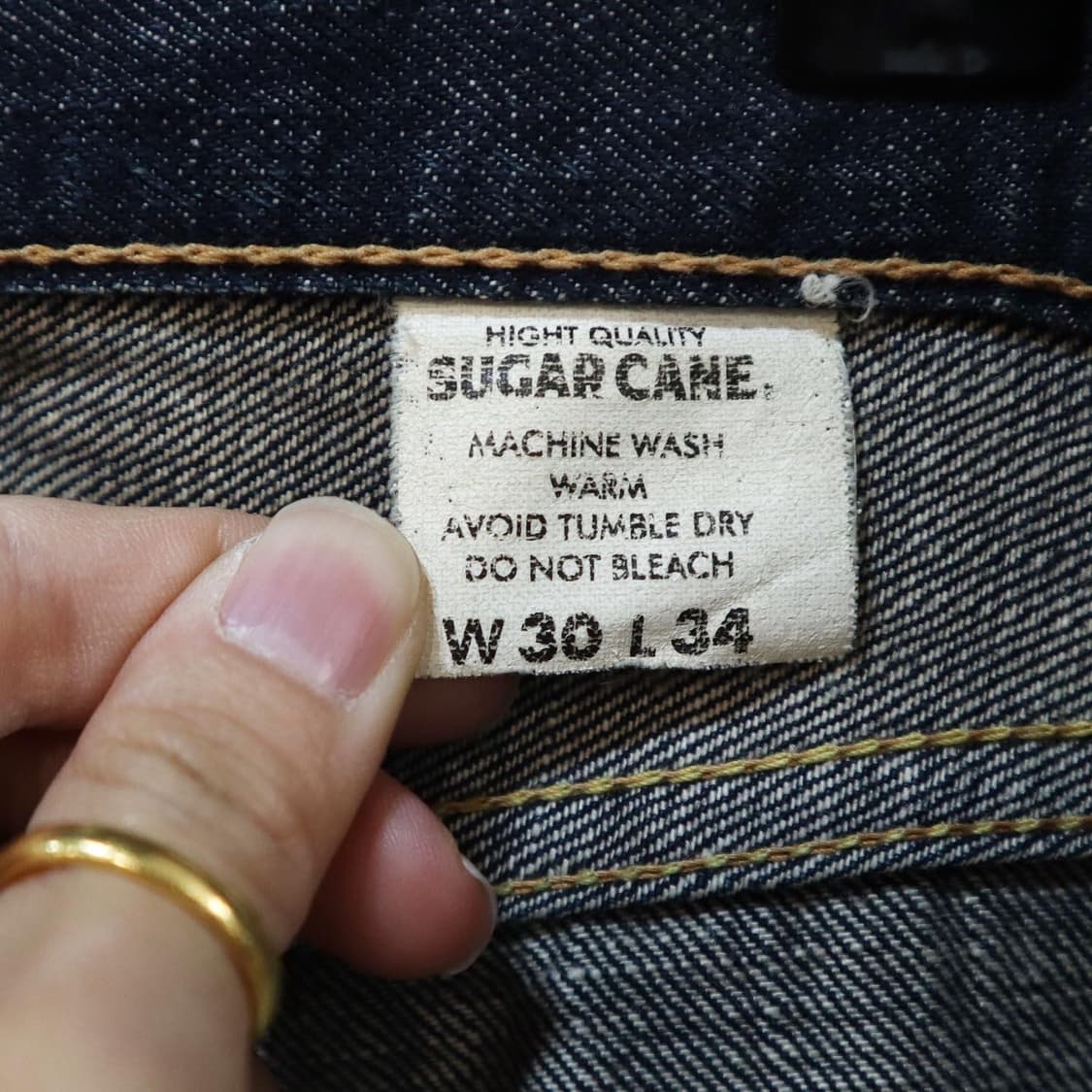 슈가케인 셀비지 데님팬츠  상품이미지9