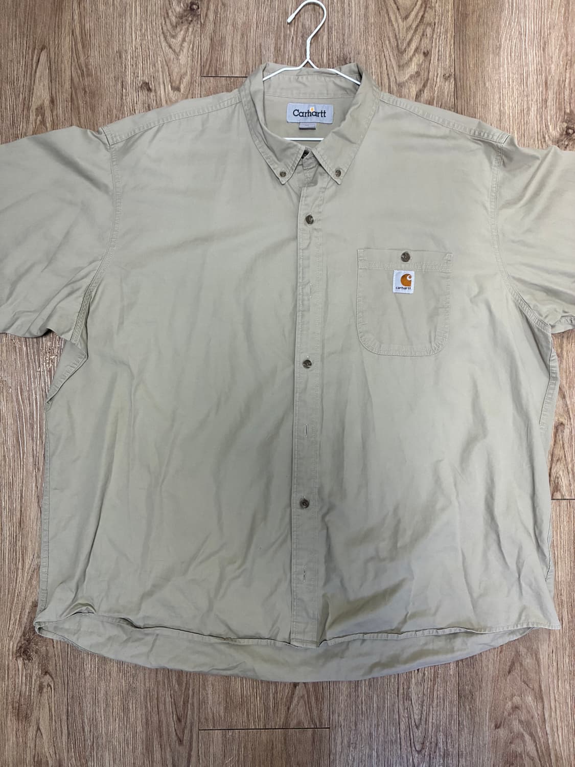 칼하트 아이보리 셔츠 XL 상품이미지1