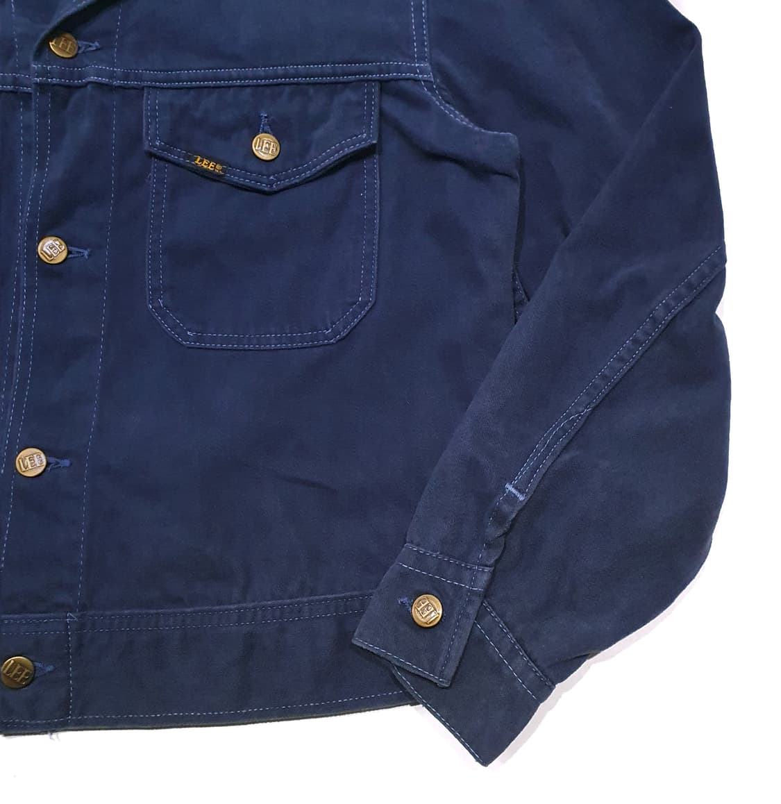 lee 70s 브러쉬드 몰스킨 트러커 L (100-105) 상품이미지4