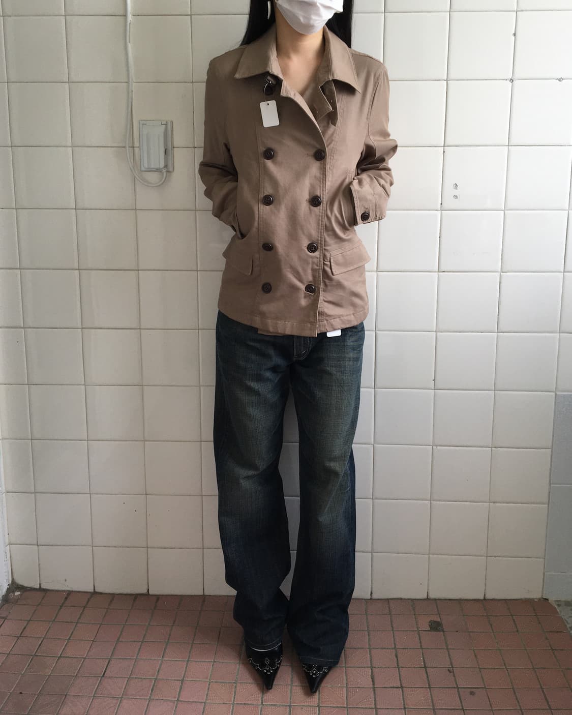 Double button jacket 상품이미지1