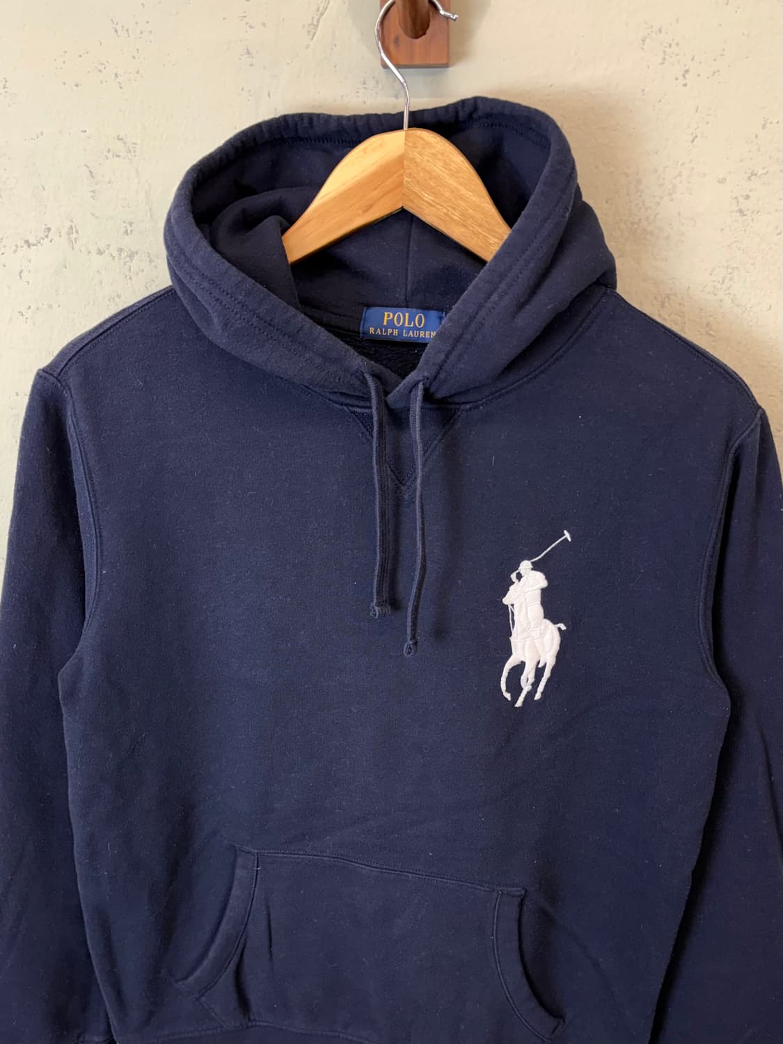 폴로랄프로렌 네이비 화이트 빅포니 후드티 상품이미지4