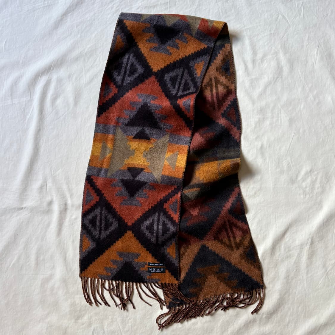 독일 나바호 패턴 양면 울 아크릴 머플러 상품이미지5