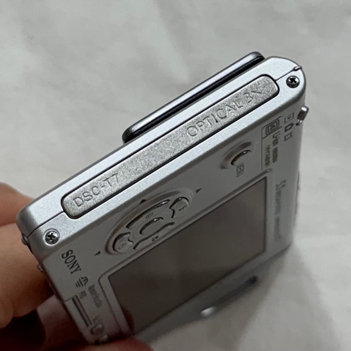작례⭕️ 소니 사이버샷 DSC-T7 Sony 실버 디카 디지털카메라 상품이미지6