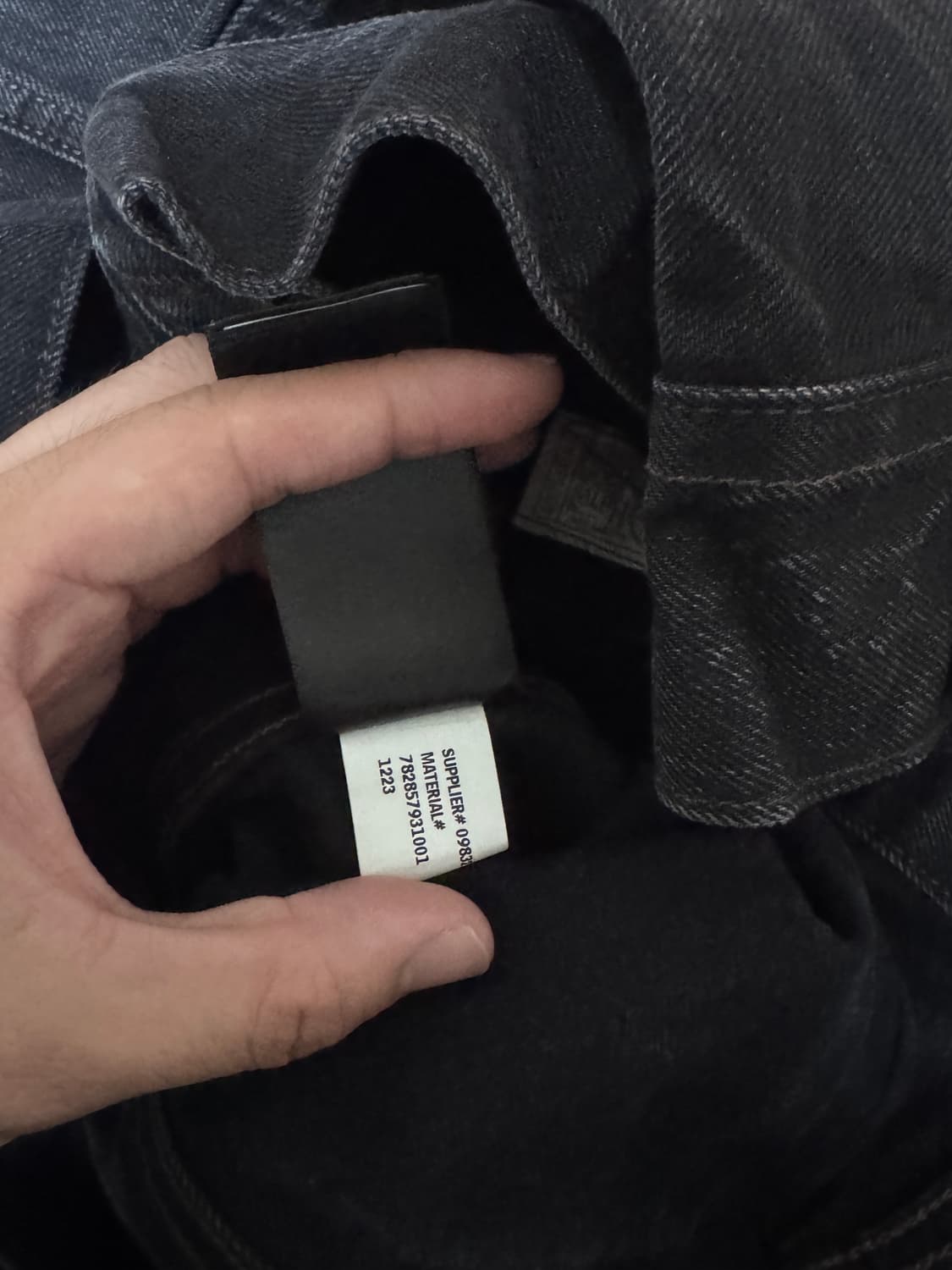 RRL 더블알엘 Lot.271 블랙 트러커 자켓 L 멕시코산 상품이미지5