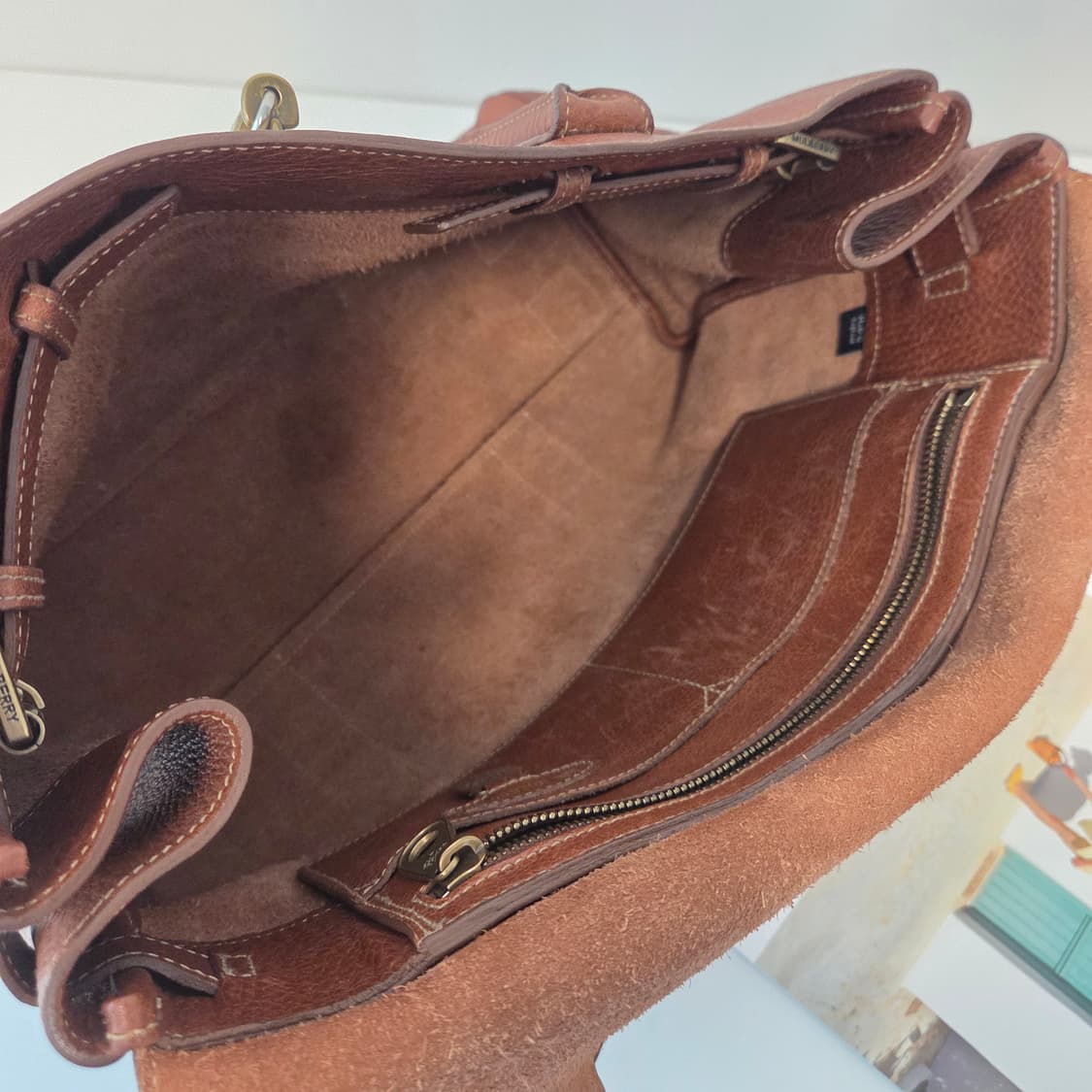 Mulberry 멀버리 정품 헤리티지 베이스워터 금장 오크 클래식그레인 상품이미지7