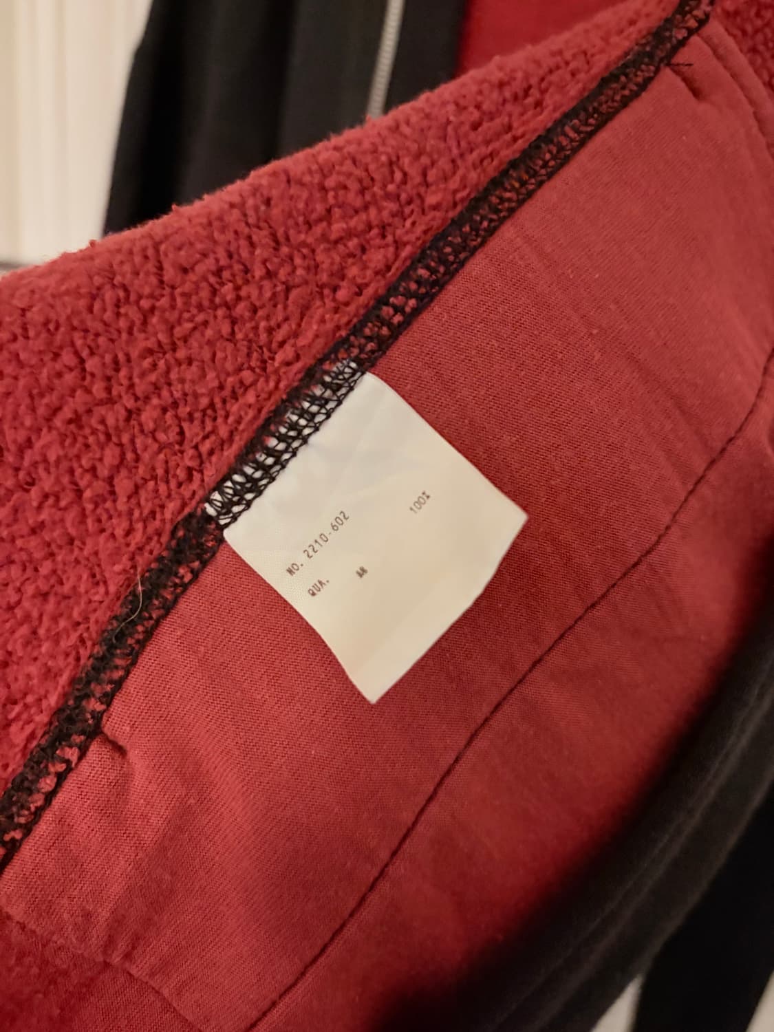 라드 뮤지션 비대칭 후드집업 상품이미지4