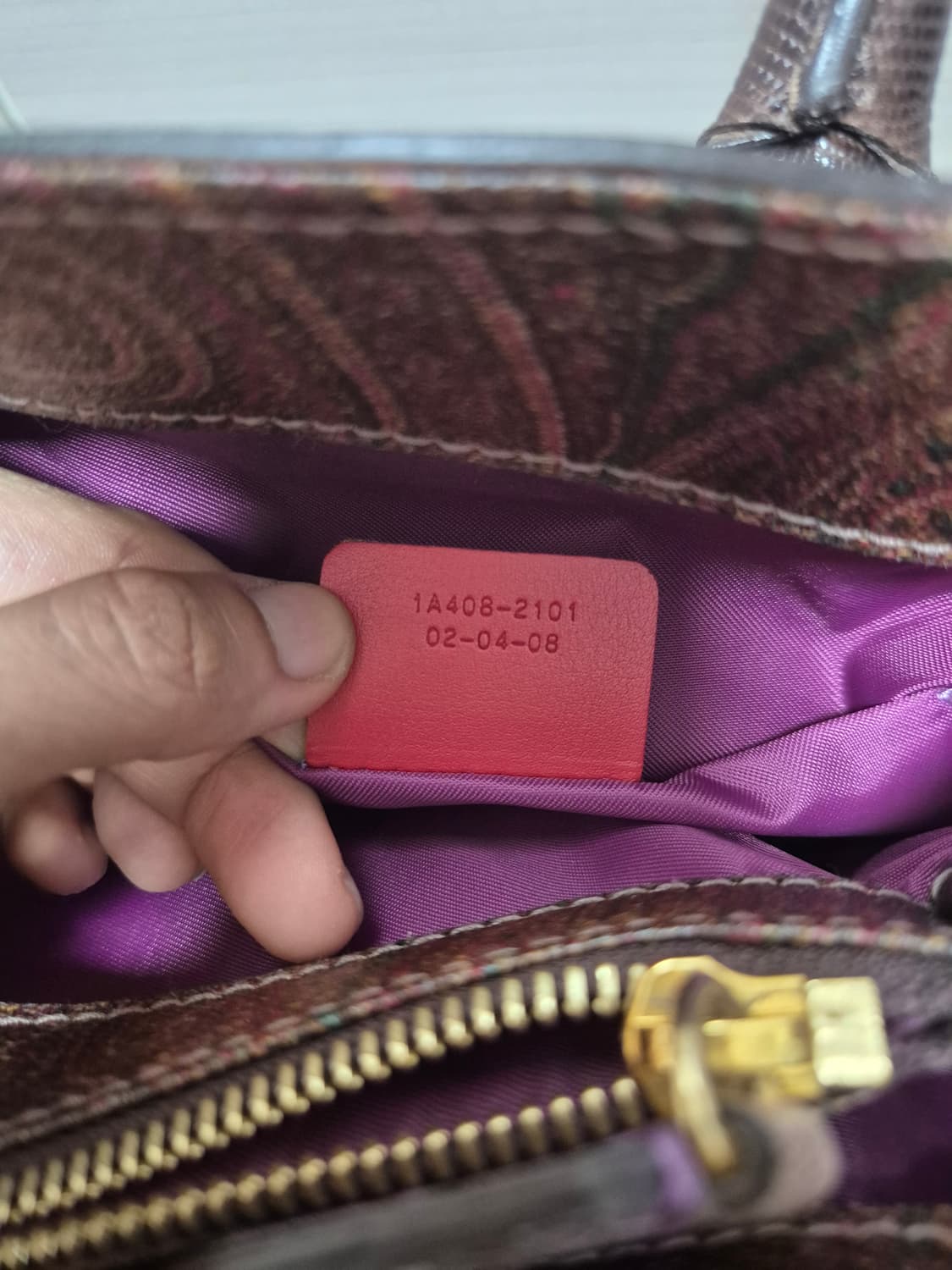 (정품) 에뜨로 토트백 페이즐리 가방 에트로 상품이미지10