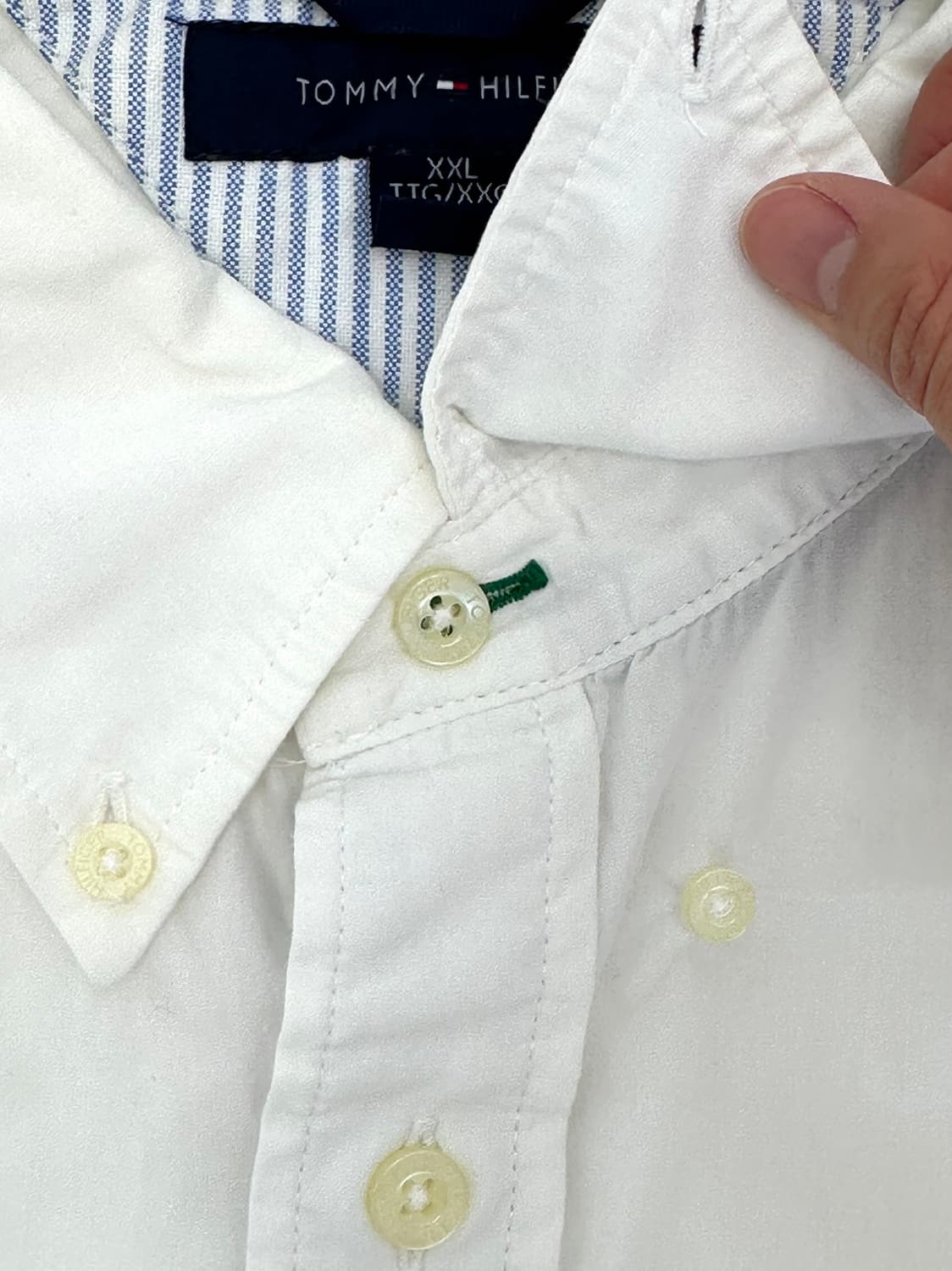타미힐피거 화이트셔츠 상품이미지8