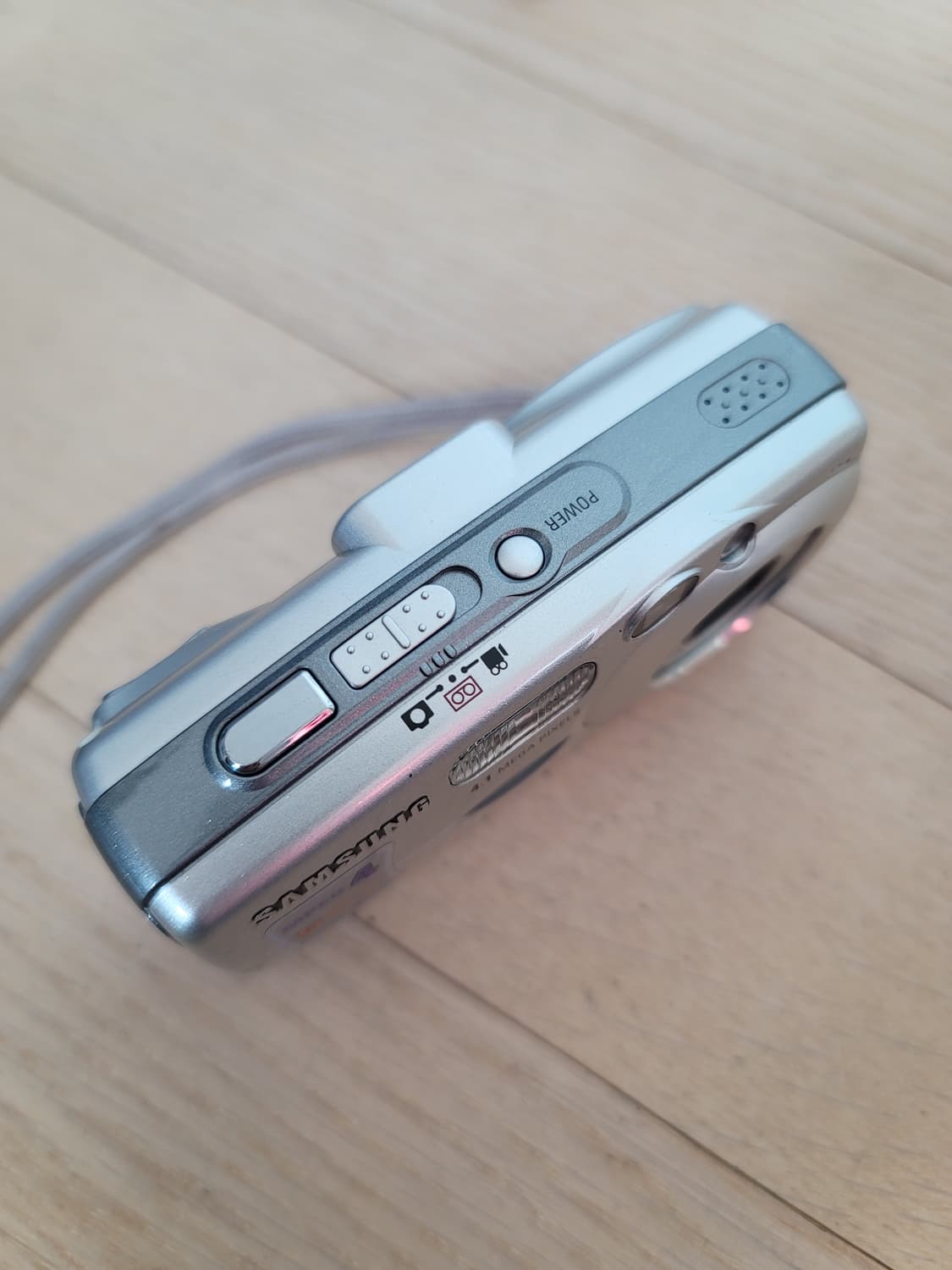 삼성 케녹스 U-CA4 디카 빈티지 감성 디지털 카메라+메모리스틱 1기가 상품이미지3