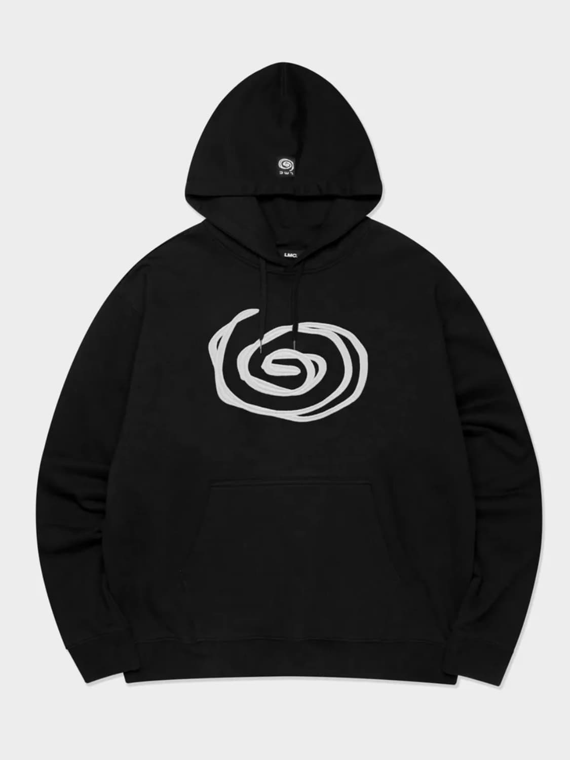 LMC | 스파이럴 후디 후드티 블랙 후드집업 맨투맨 엘엠씨 S 상품이미지1