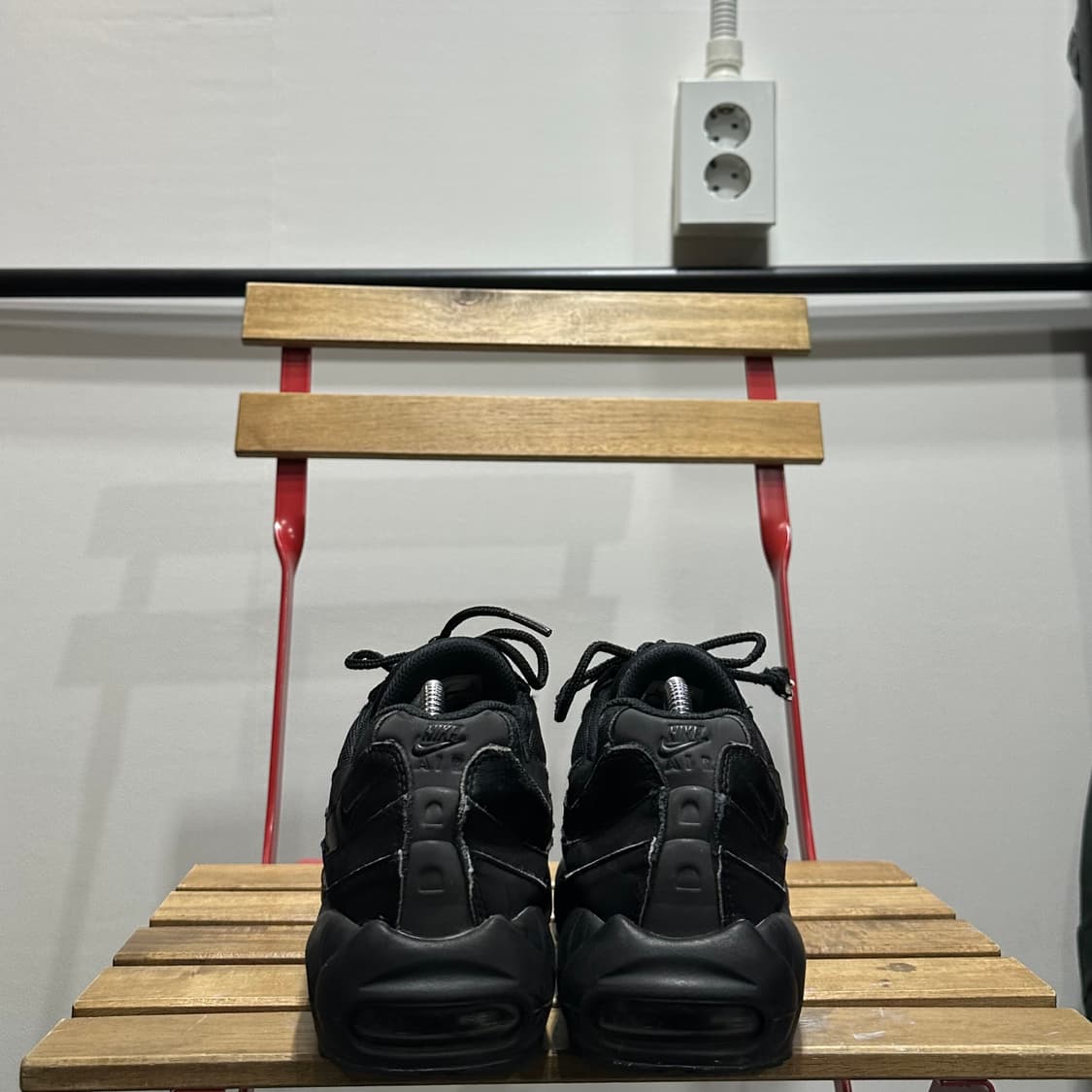 260) 나이키 운동화 남성 남자 신발 에어맥스 95 블랙 상품이미지4