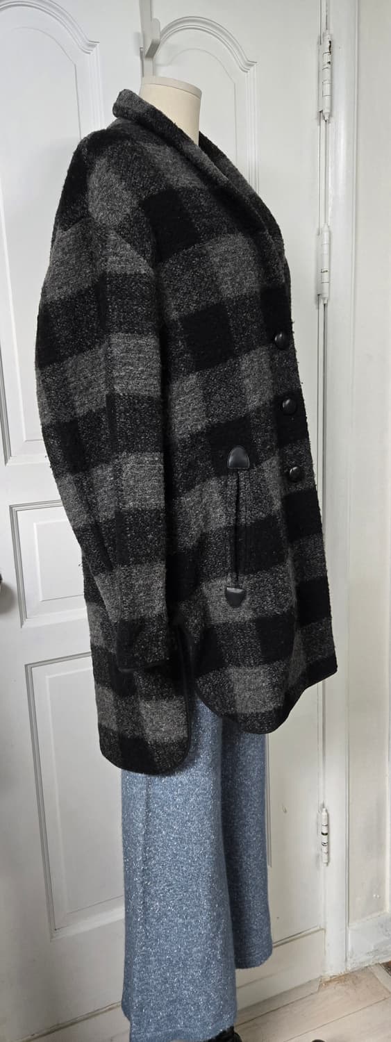 이자벨마랑 지노 체크코트 상품이미지5