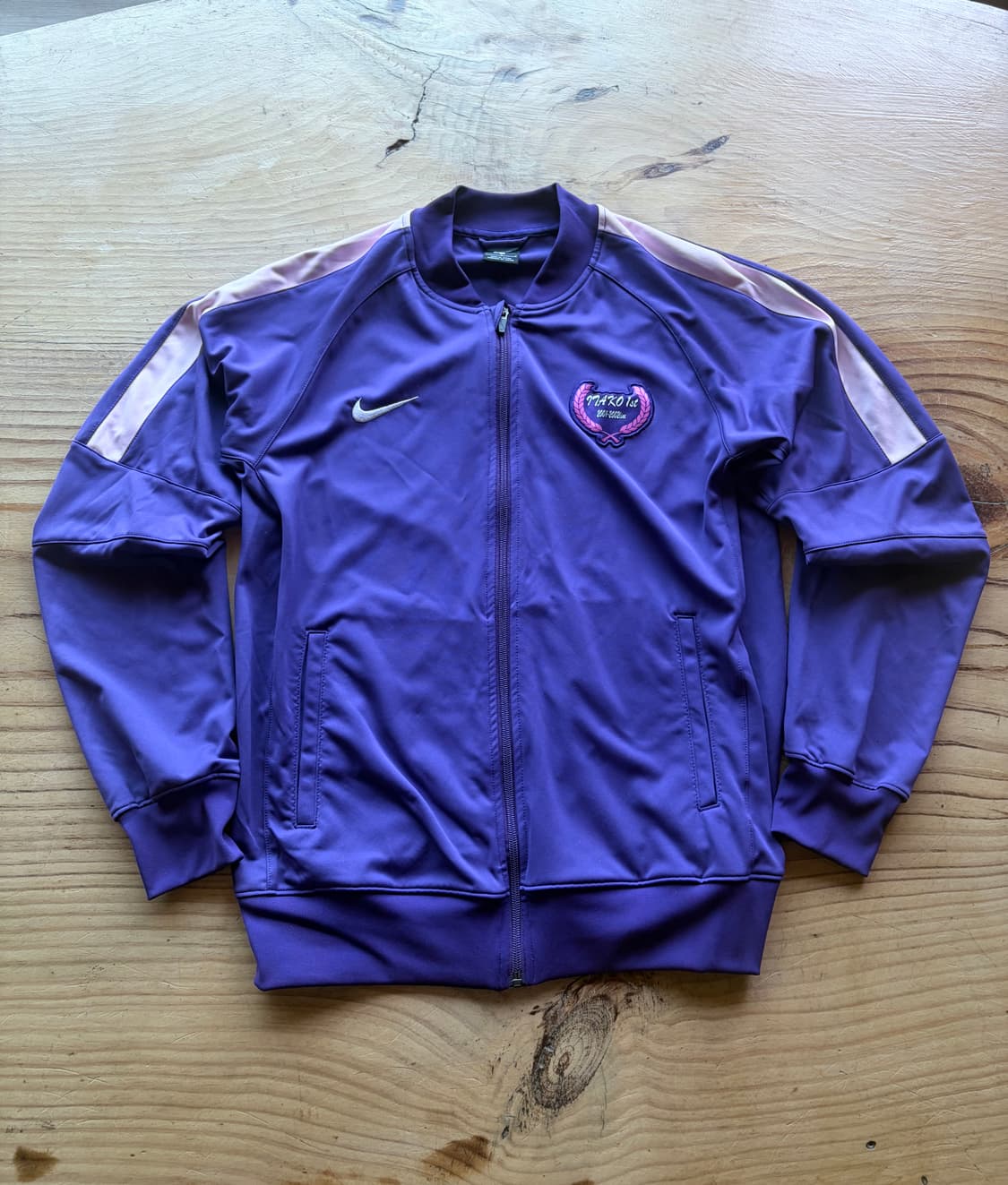 나이키 MAKO 퍼플 축구 트랙탑 져지 상품이미지1