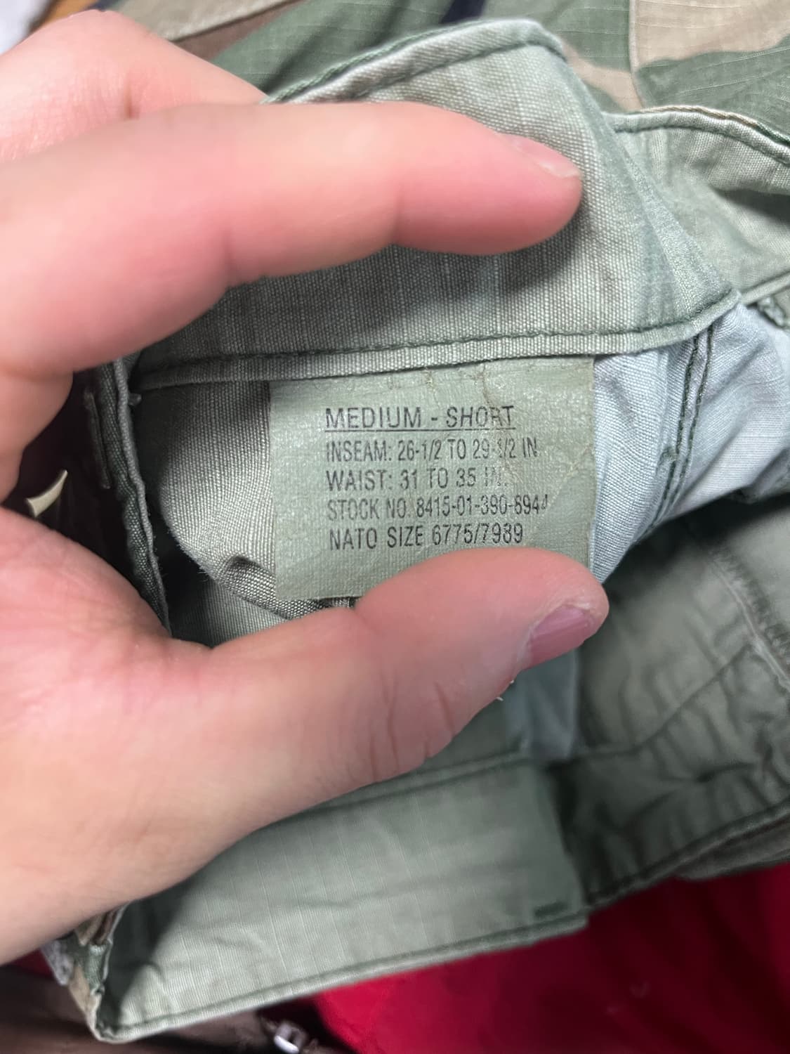 우드랜드 팬츠 medium / short 상품이미지4