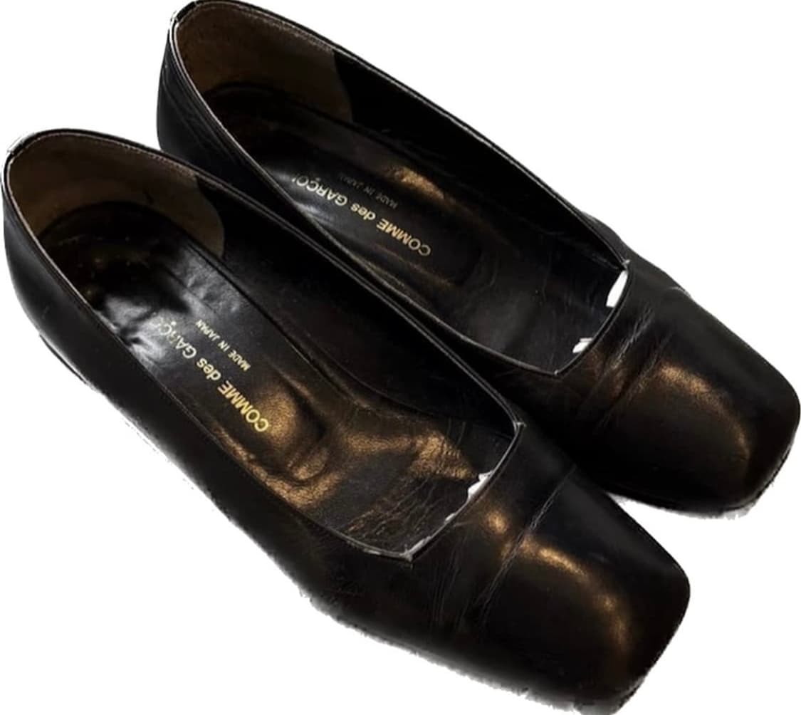 Comme des Garcons 빈티지 스퀘어 구두 상품이미지1