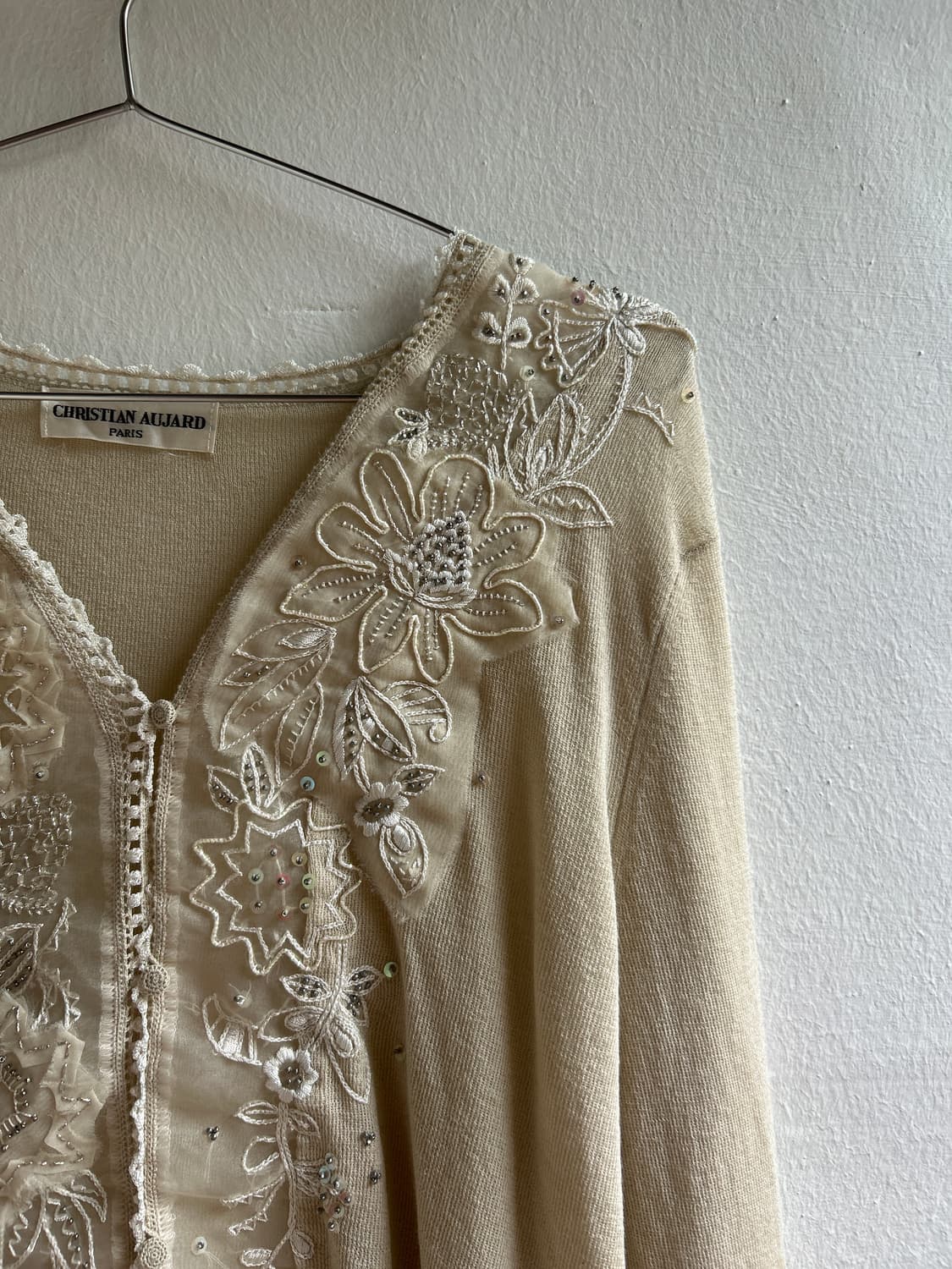 자수 비즈 가디건  상품이미지3