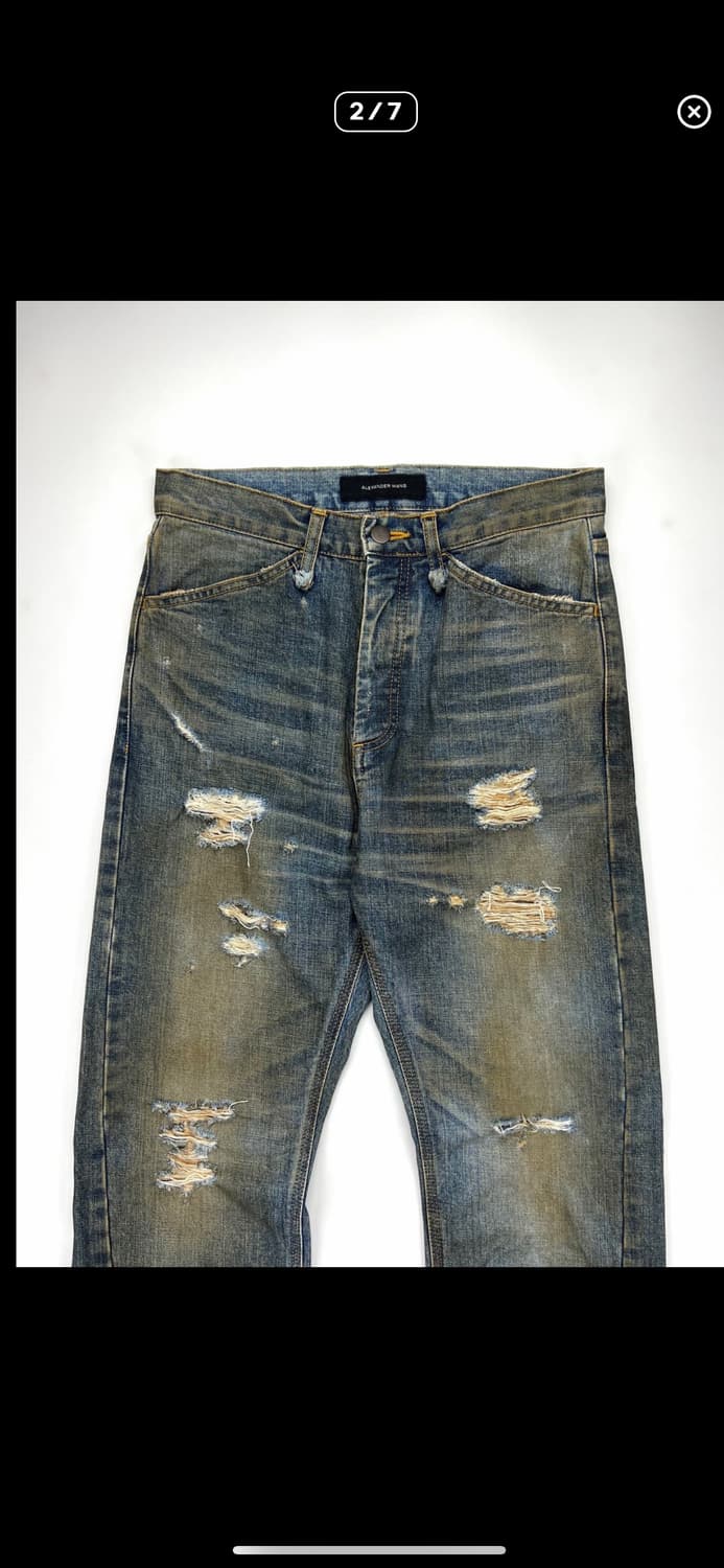 알렉산더왕 워싱 데미지 데님팬츠 상품이미지2