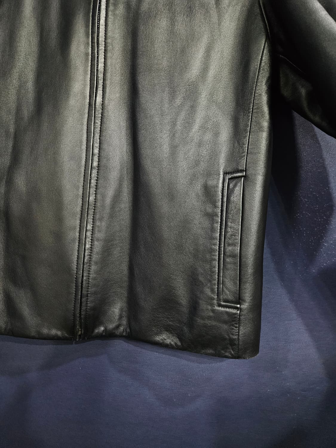 가우디 블랙 남성 100 양가죽 자켓  상품이미지6