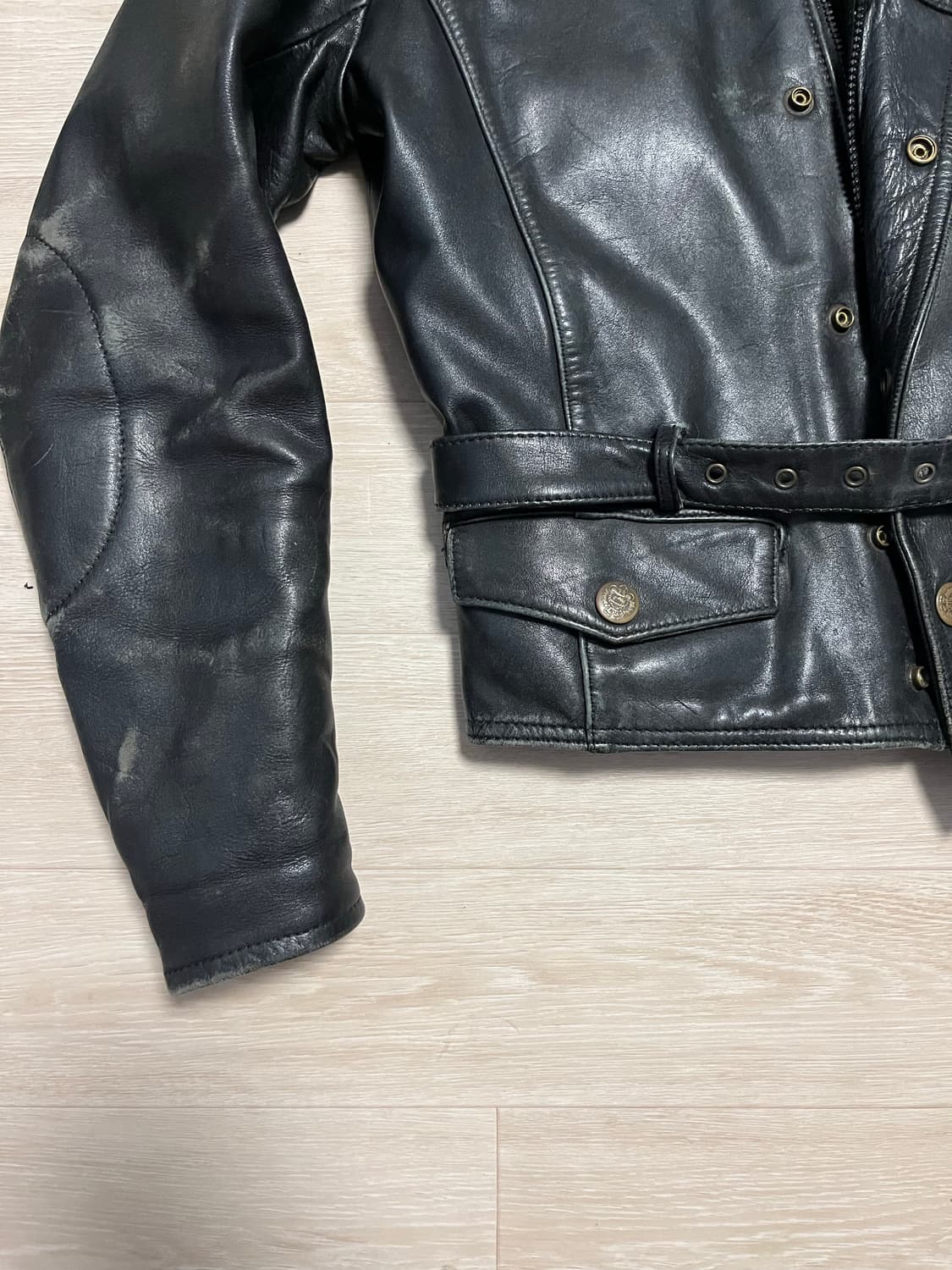 Echtes Leder jacket 상품이미지4