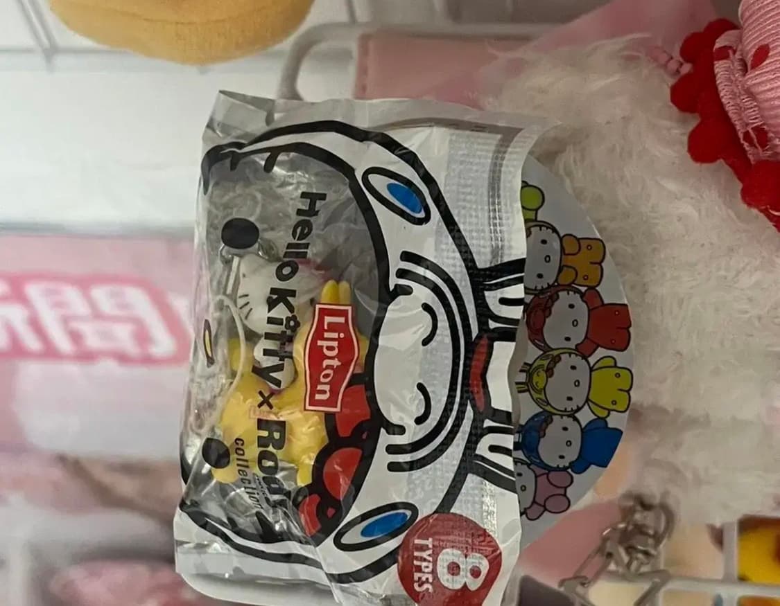 고전 로디 베이비 키티스트랩 립톤 한정판 고전키티 콜렉션 스트랩 키링 상품이미지2