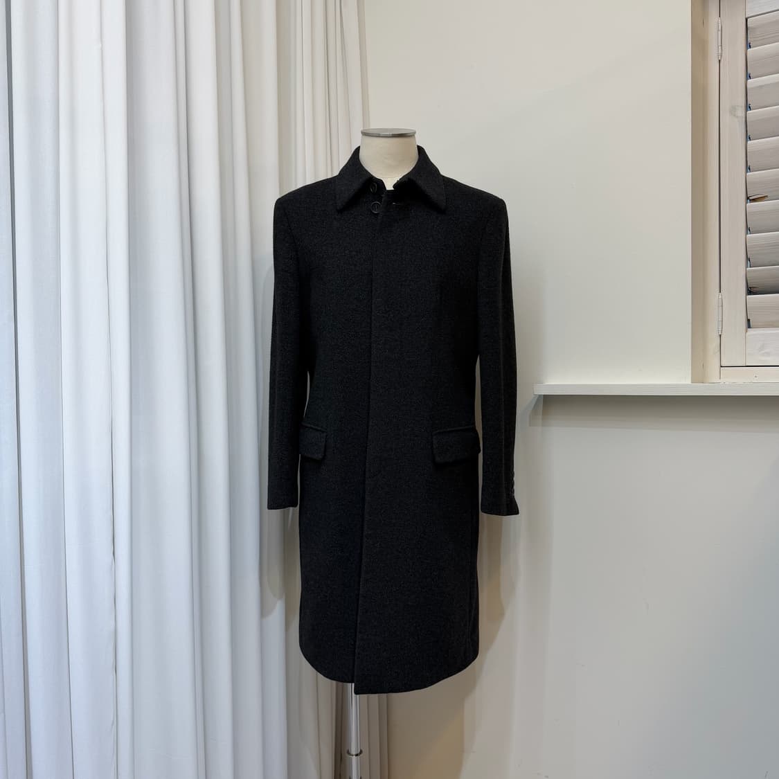 COMME CA COLLECTION 울 100% 미디엄 코트 상품이미지3
