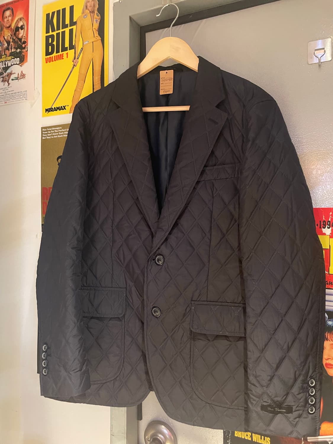 지오지아 퀄팅 블레이저자켓 상품이미지1