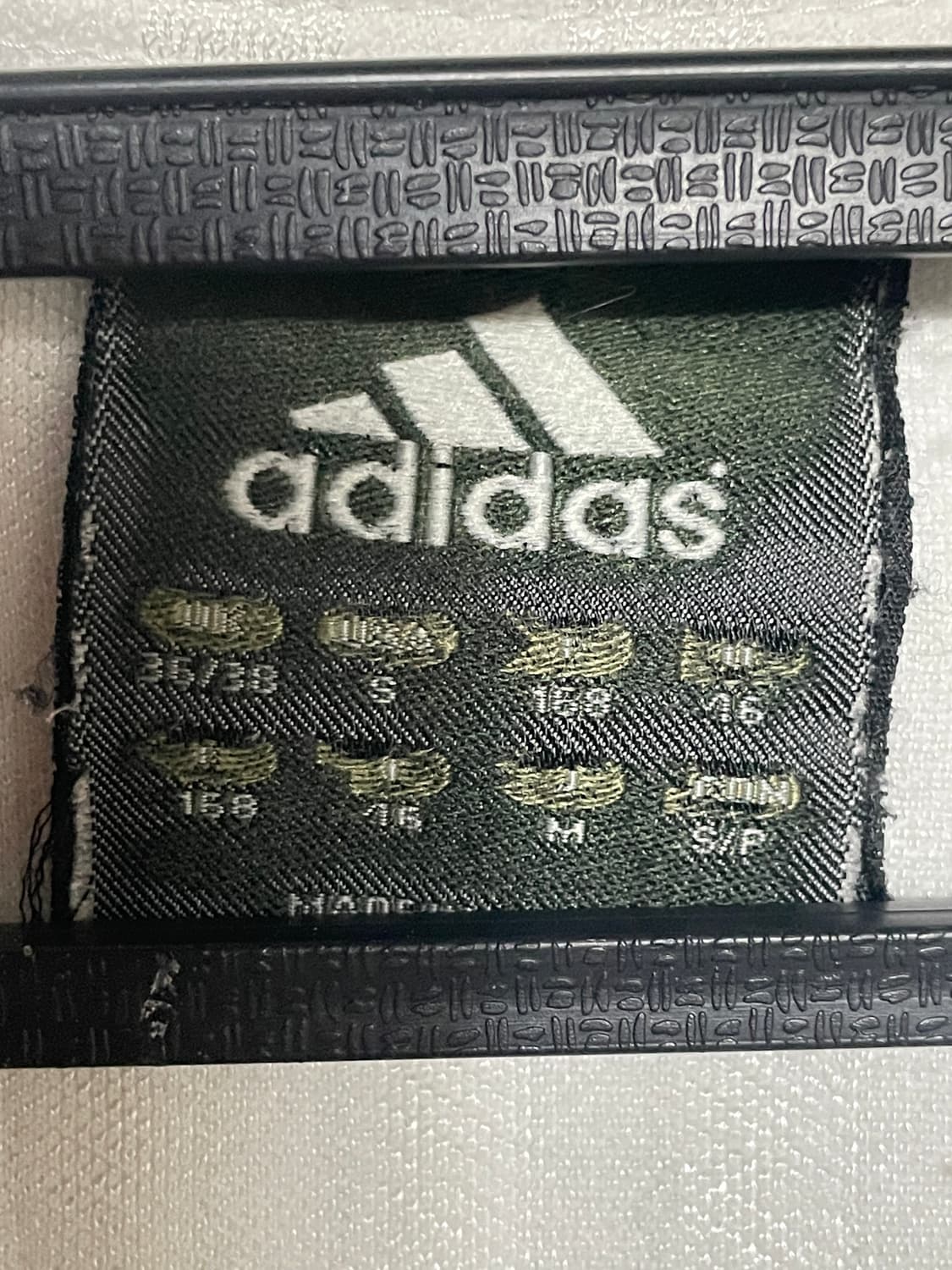 아디다스 화이트 삼선 오버핏 져지 M L 상품이미지8