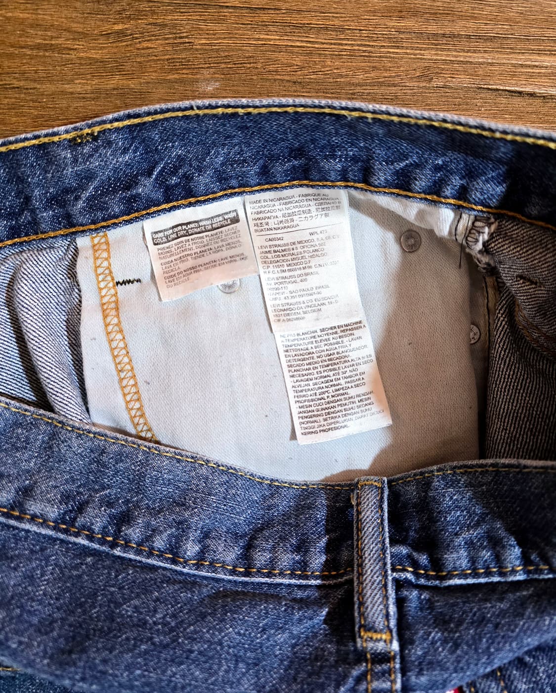 리바이스 550 데님 쇼츠 (Levis Denim Short) 상품이미지5
