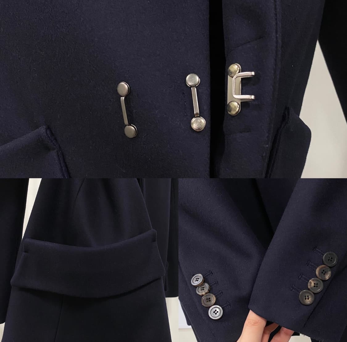 솔리드옴므 우영미 울 캐시미어 코트 상품이미지5