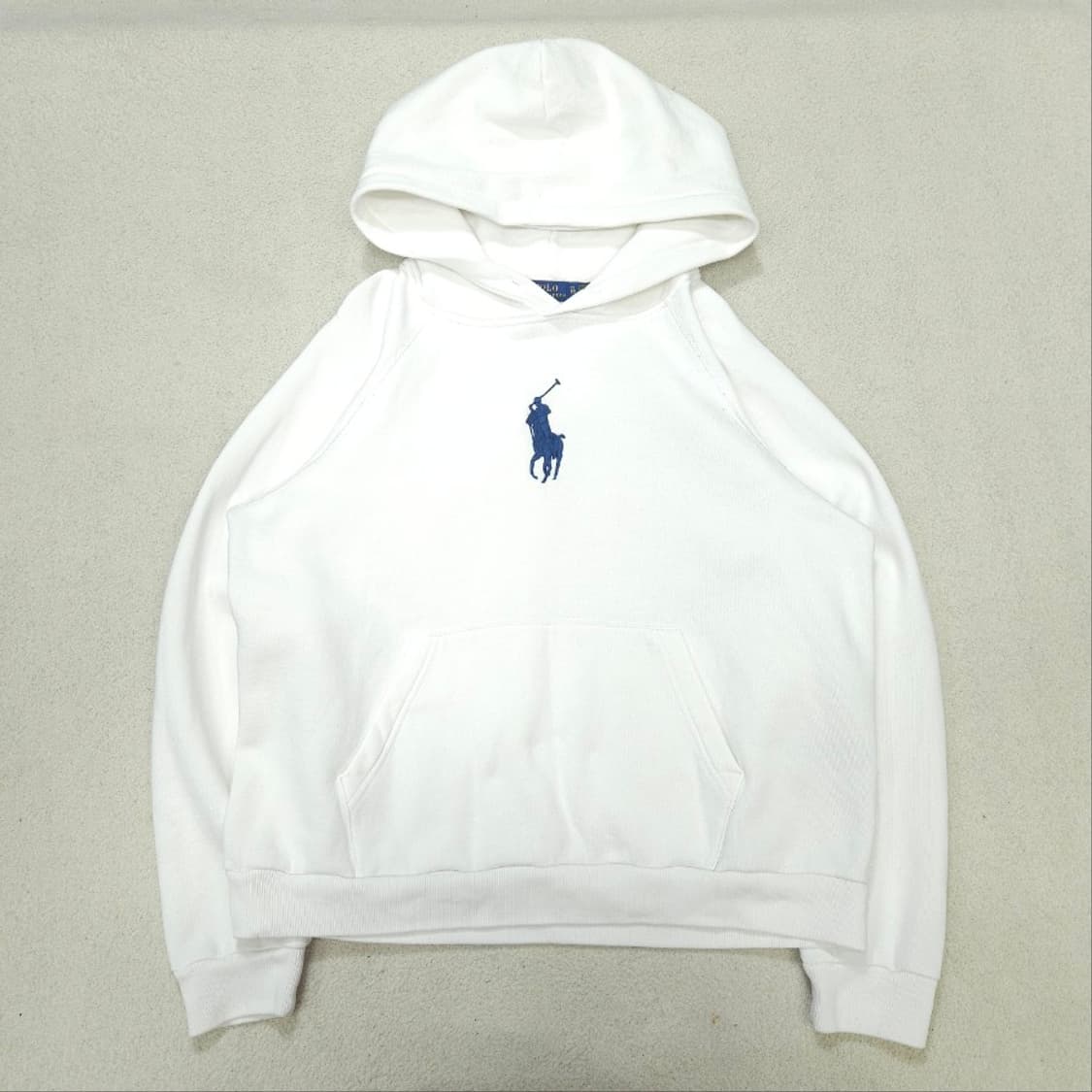 폴로 랄프 로렌 신형 QR 빅포니 후드티 XL 화이트 상품이미지1