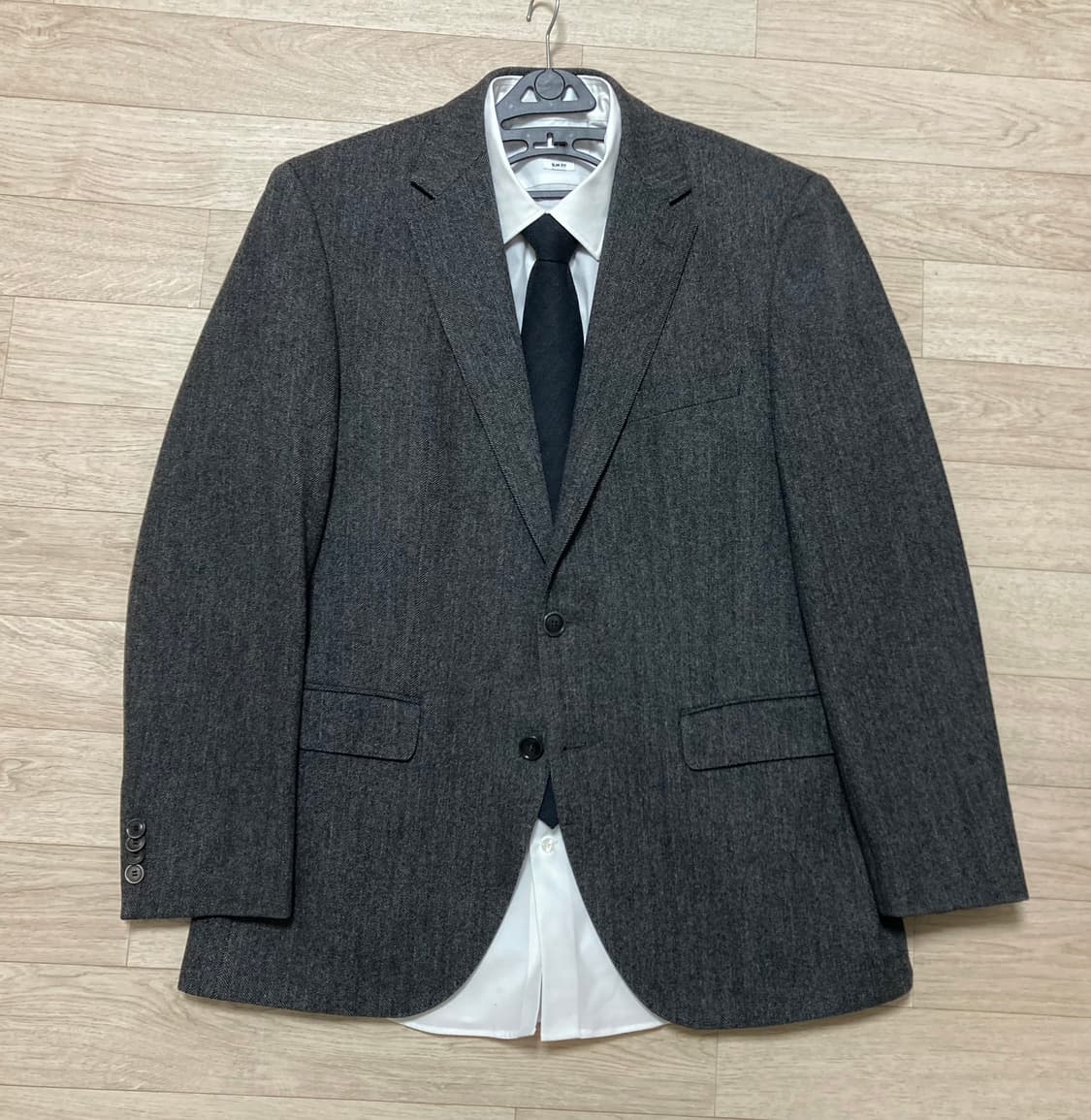 휴고보스 헤링본 자켓 100(48) 판매 상품이미지1