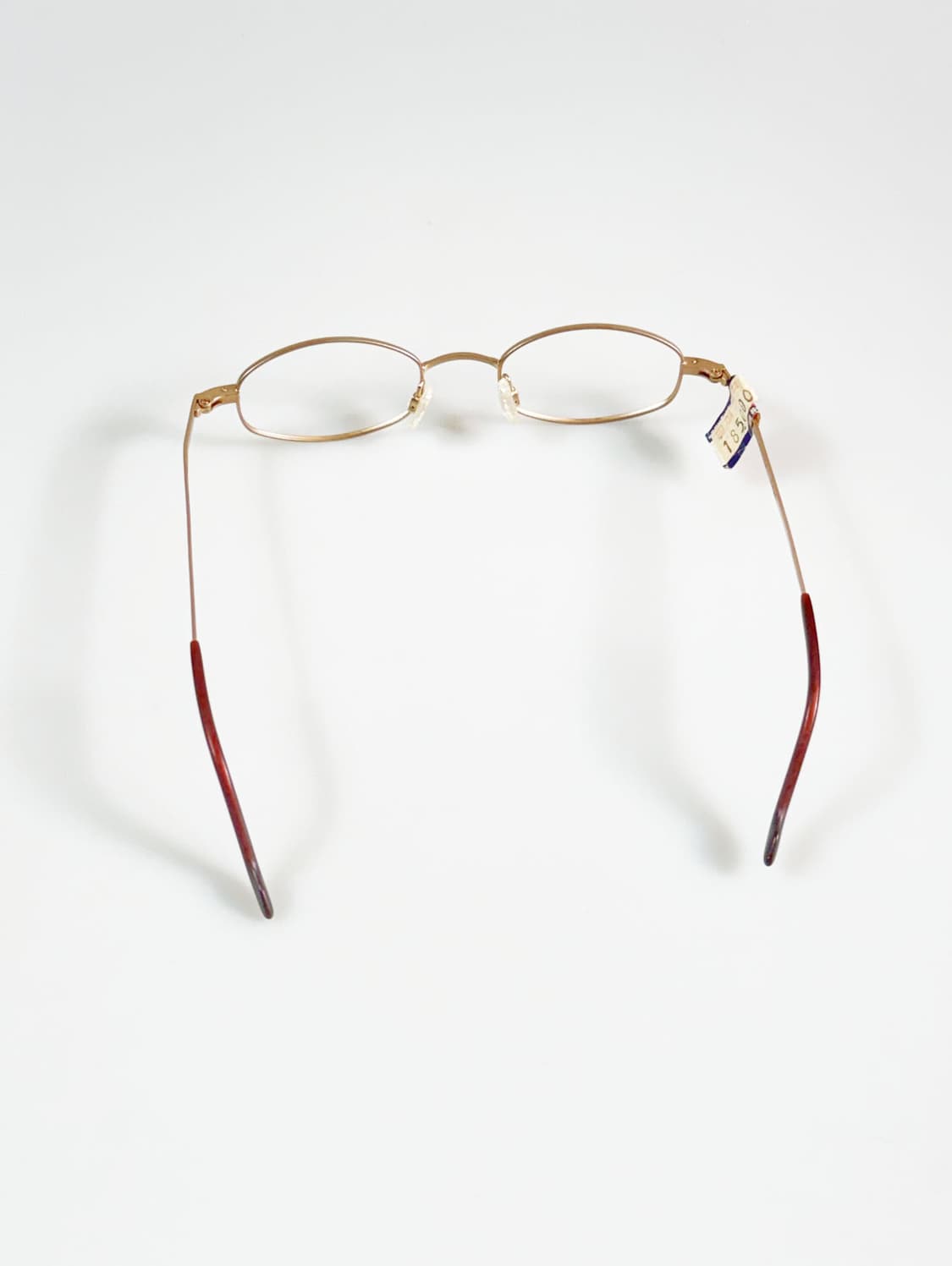 NEWTON 티타늄 골드 슬림 오벌 프레임 빈티지 안경 상품이미지5