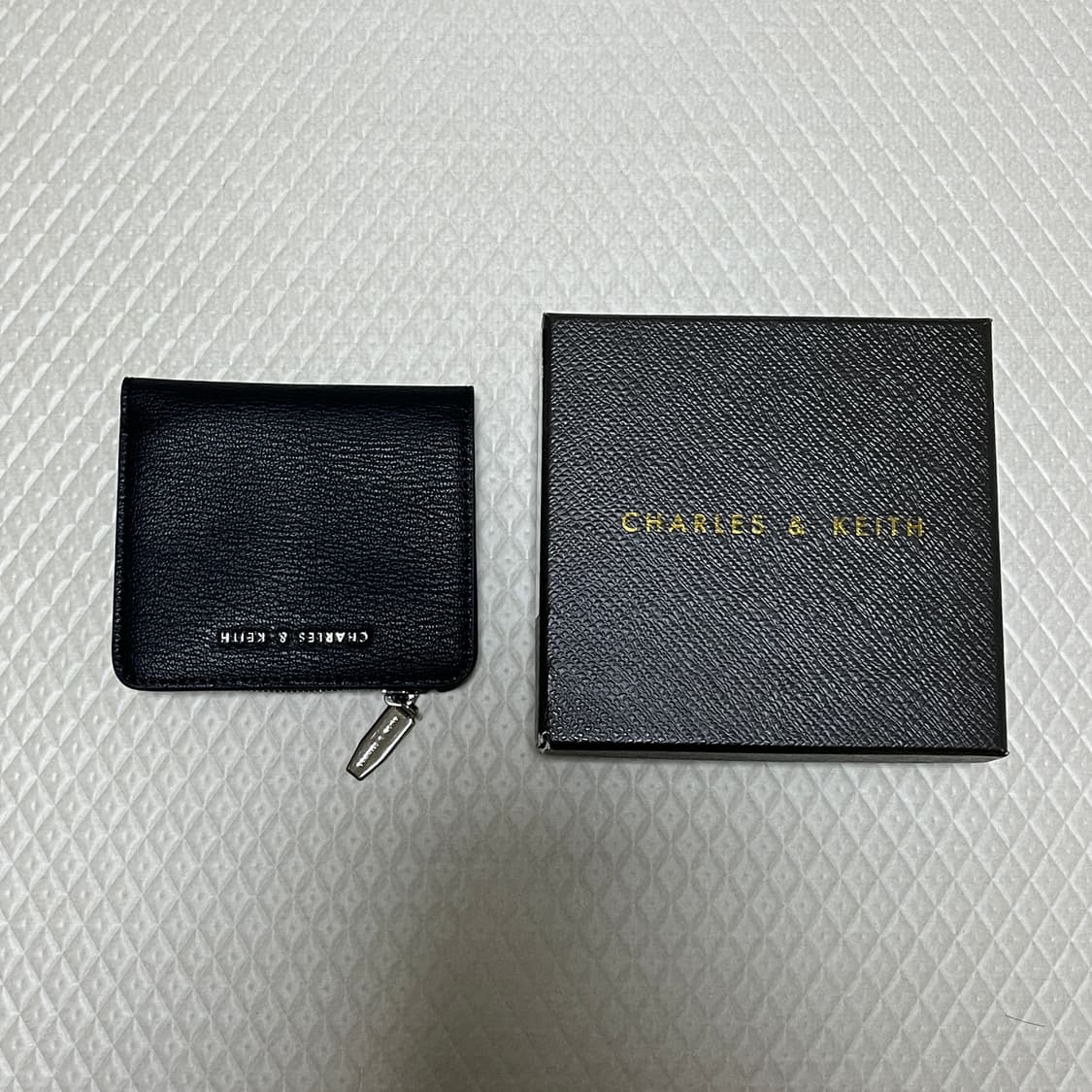찰스앤키스 반지갑 블랙 상품이미지2