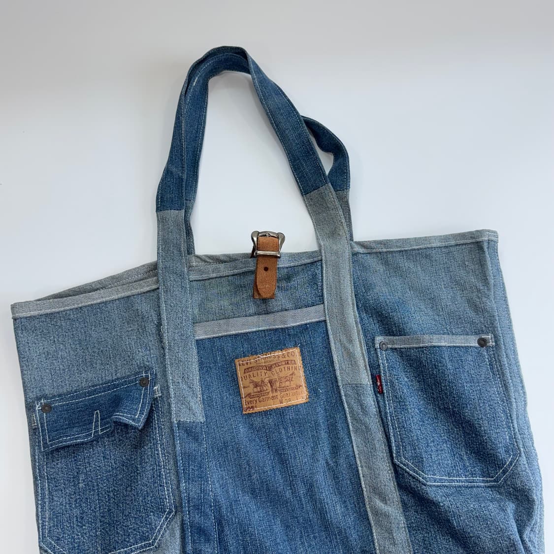 Levis 리바이스 데님 리워크 토트백 상품이미지4