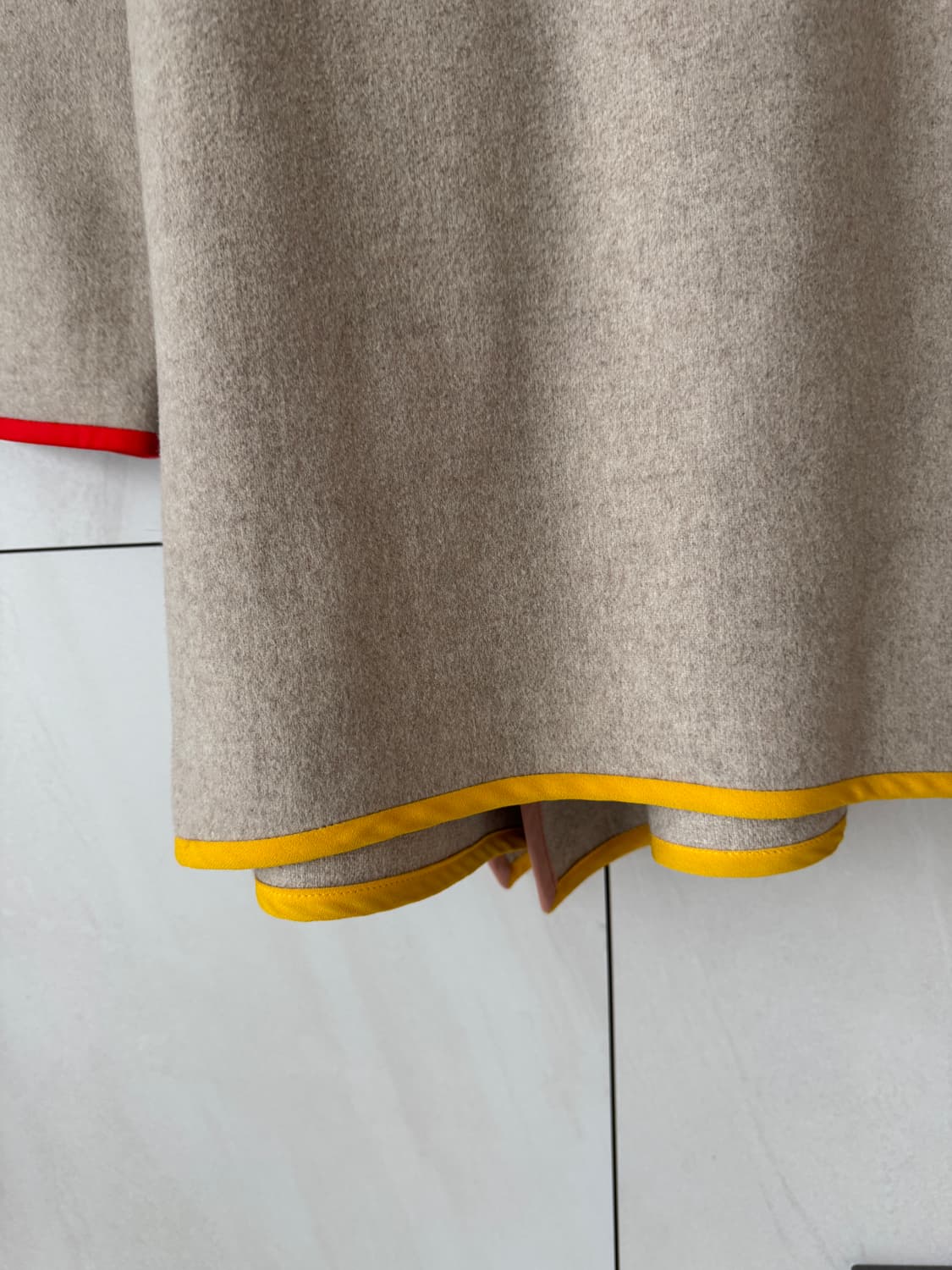 새상품 컨디션 STELLA MCCARTNEY 베이지 코트 38(44,55 상품이미지9