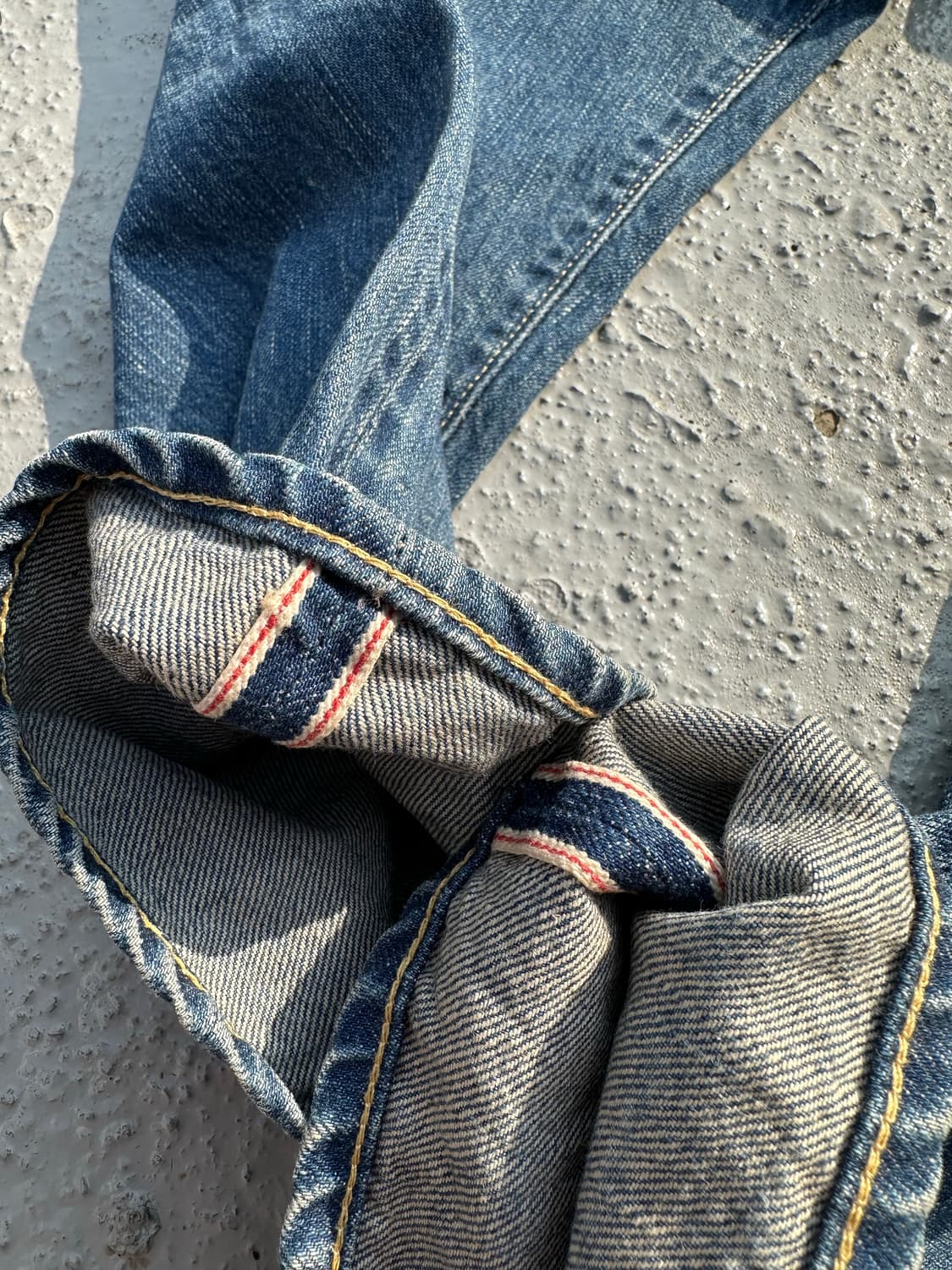 A.Presse 아프레쎄 워시드 와이드 데님 팬츠 30 상품이미지2