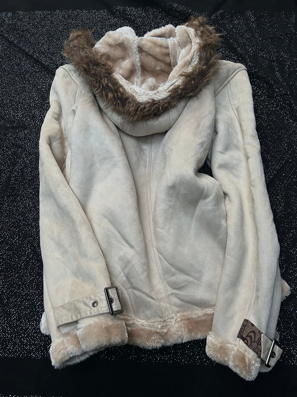 *rare design* 2000s 락시크 퍼 무스탕 자켓  상품이미지3