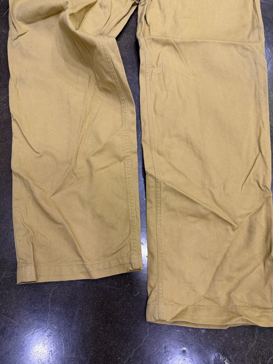 유니폼브릿지 퍼티그팬츠 레귤러핏 베이지 34 상품이미지5