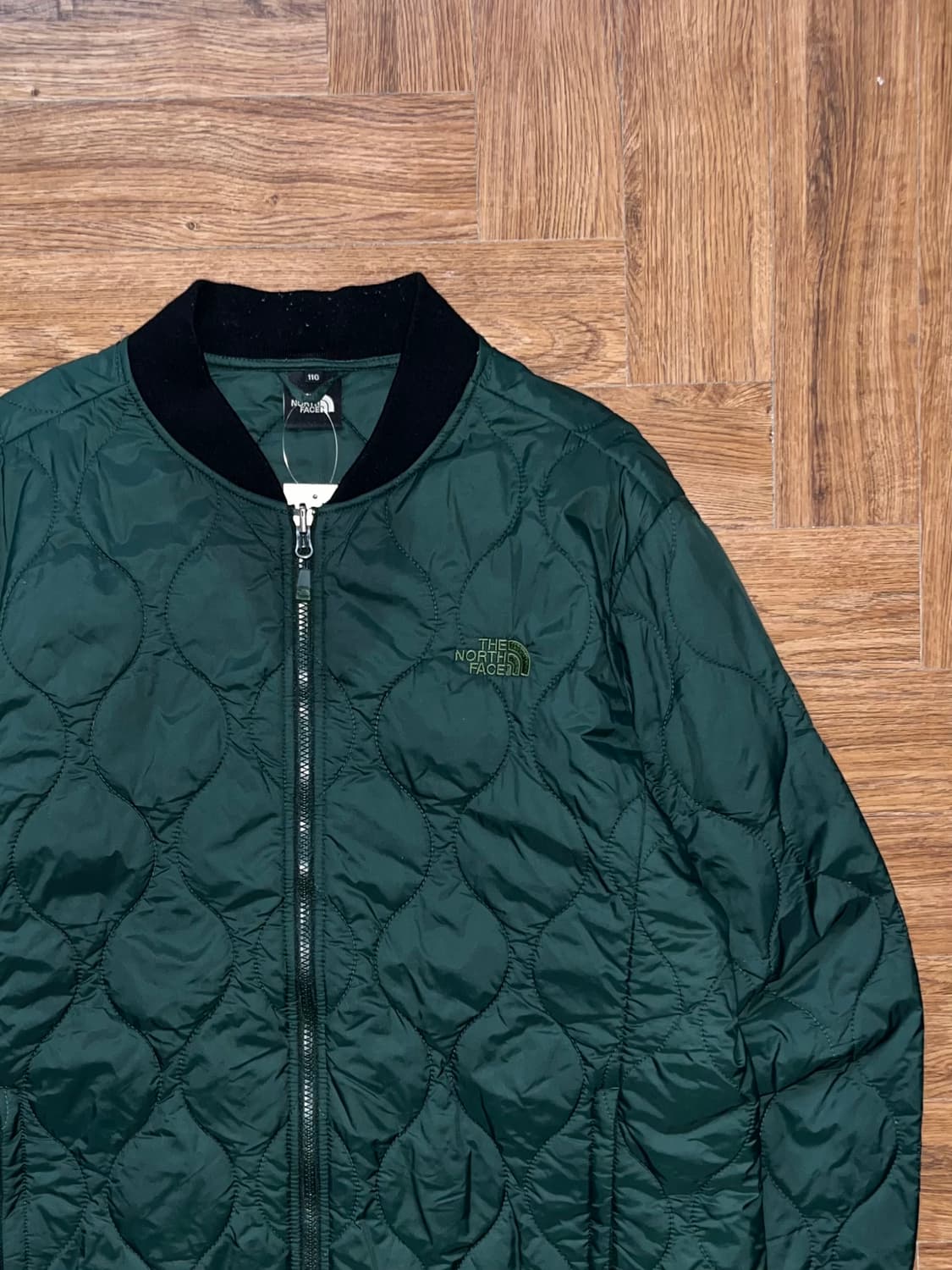 노스페이스 퀄팅 집업 경량패딩 상품이미지4