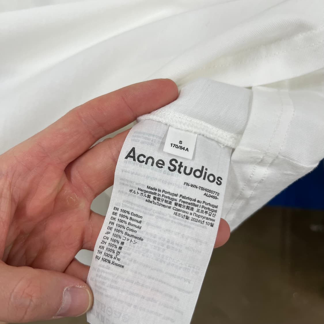 아크네스튜디오 반팔 티셔츠 S 상품이미지4