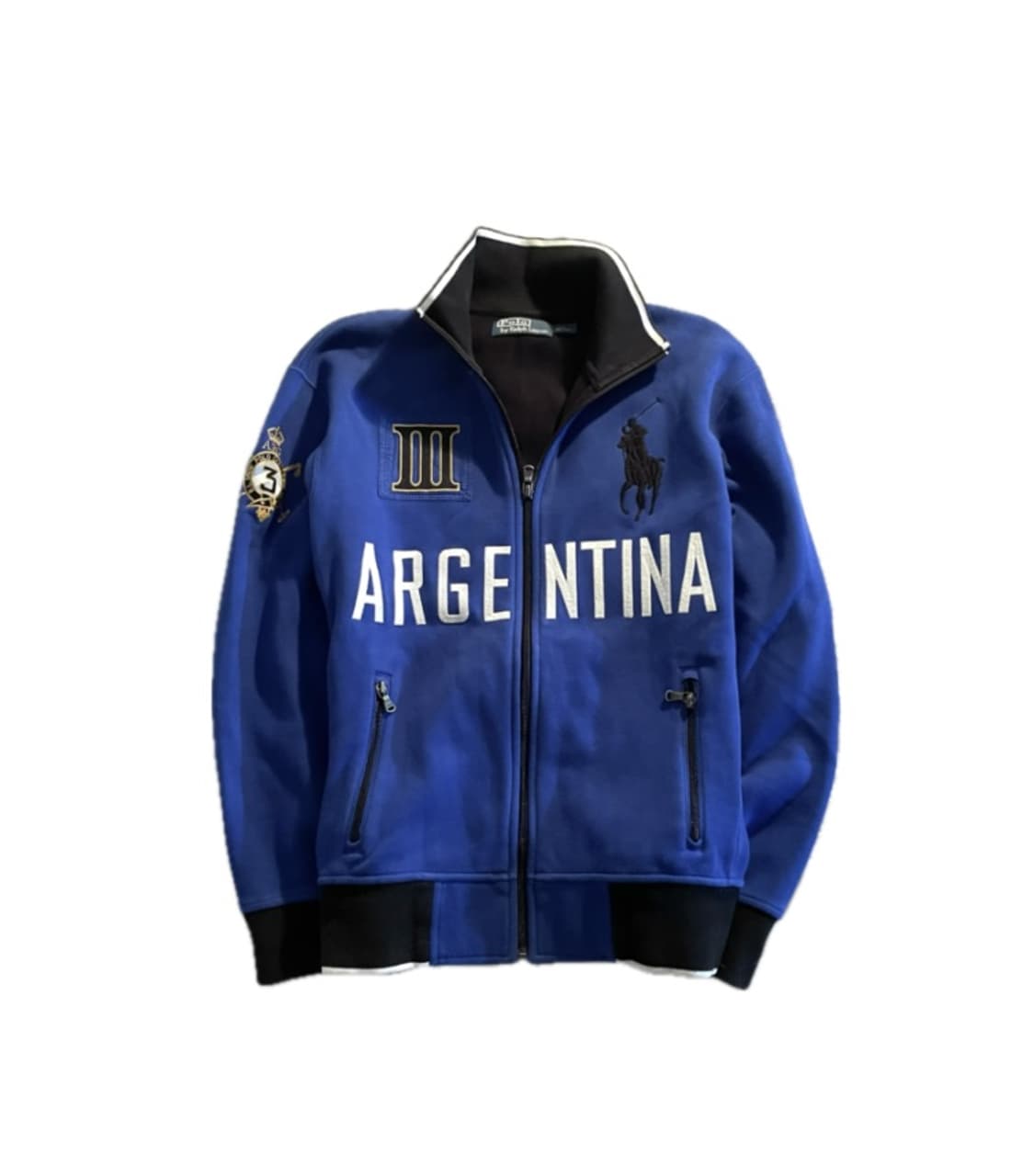 폴로 랄프로렌 빅포니 아르헨티나 면집업 딥 블루 상품이미지1