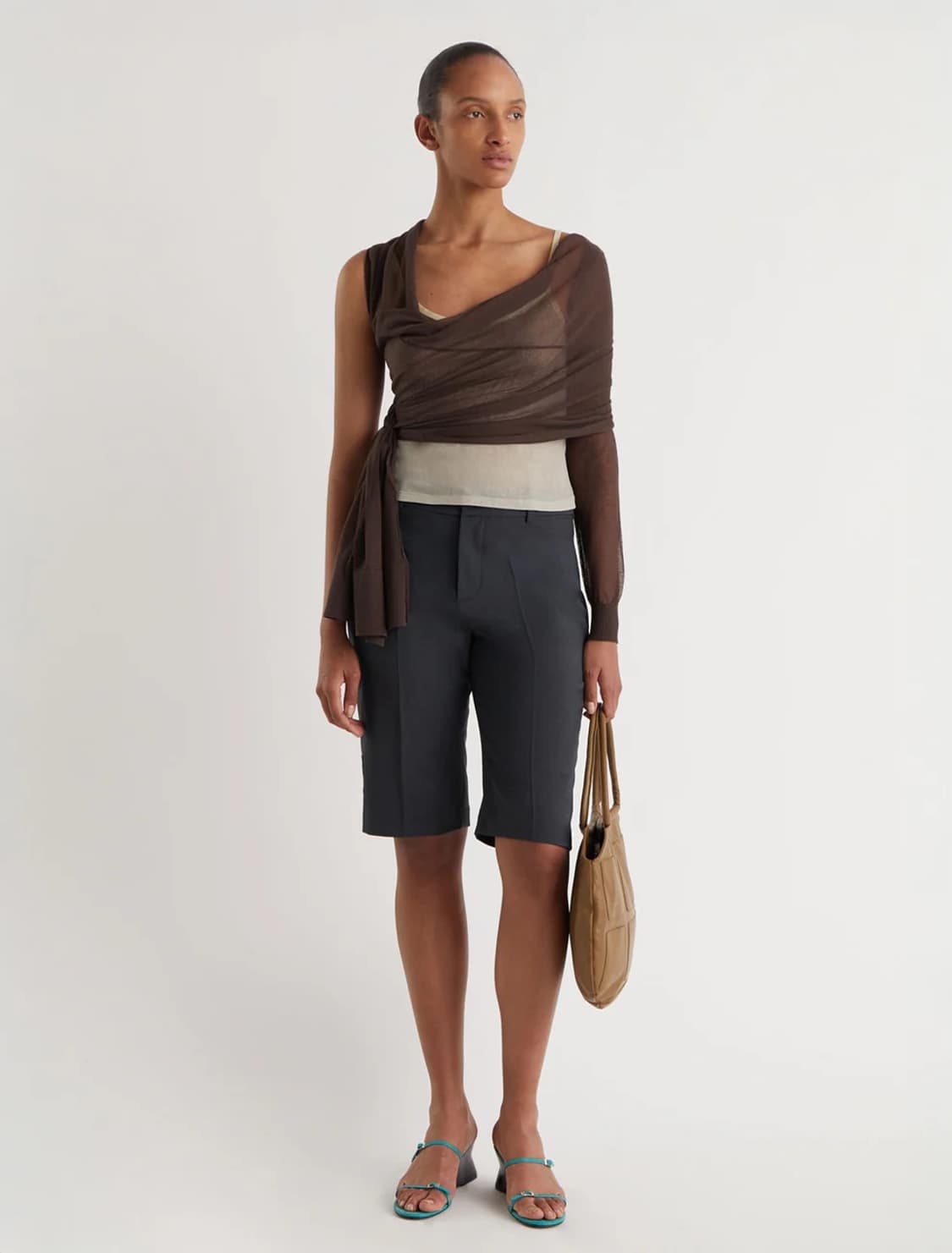 팔로마울 Big Pockets 빅 포켓 백/브라운 상품이미지4