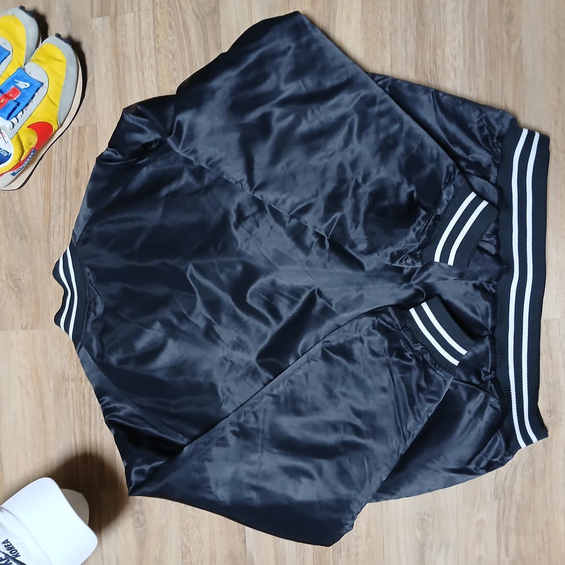 nike 나이키 올드스쿨 새틴 바시티 오버핏 야구점퍼 자켓 상품이미지4