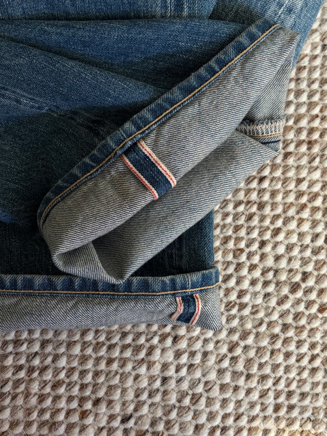 [34] APRESSE  No.22 Washed 와이드 데님  24SS 상품이미지9