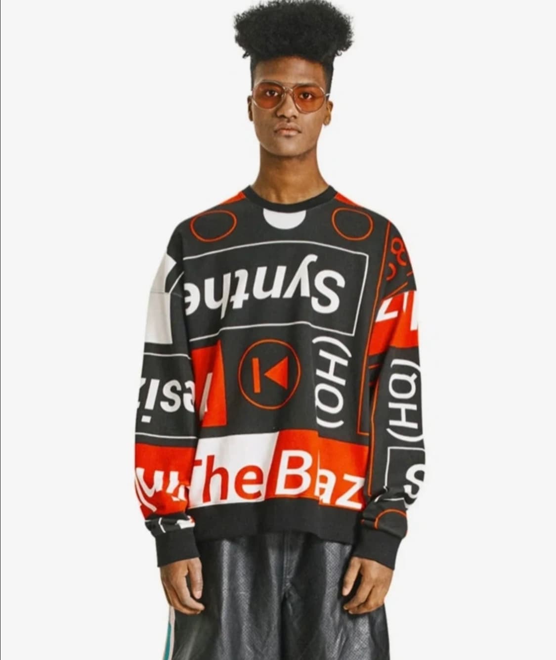 에이치 블레이드 맨투맨 티셔츠 S 상품이미지1